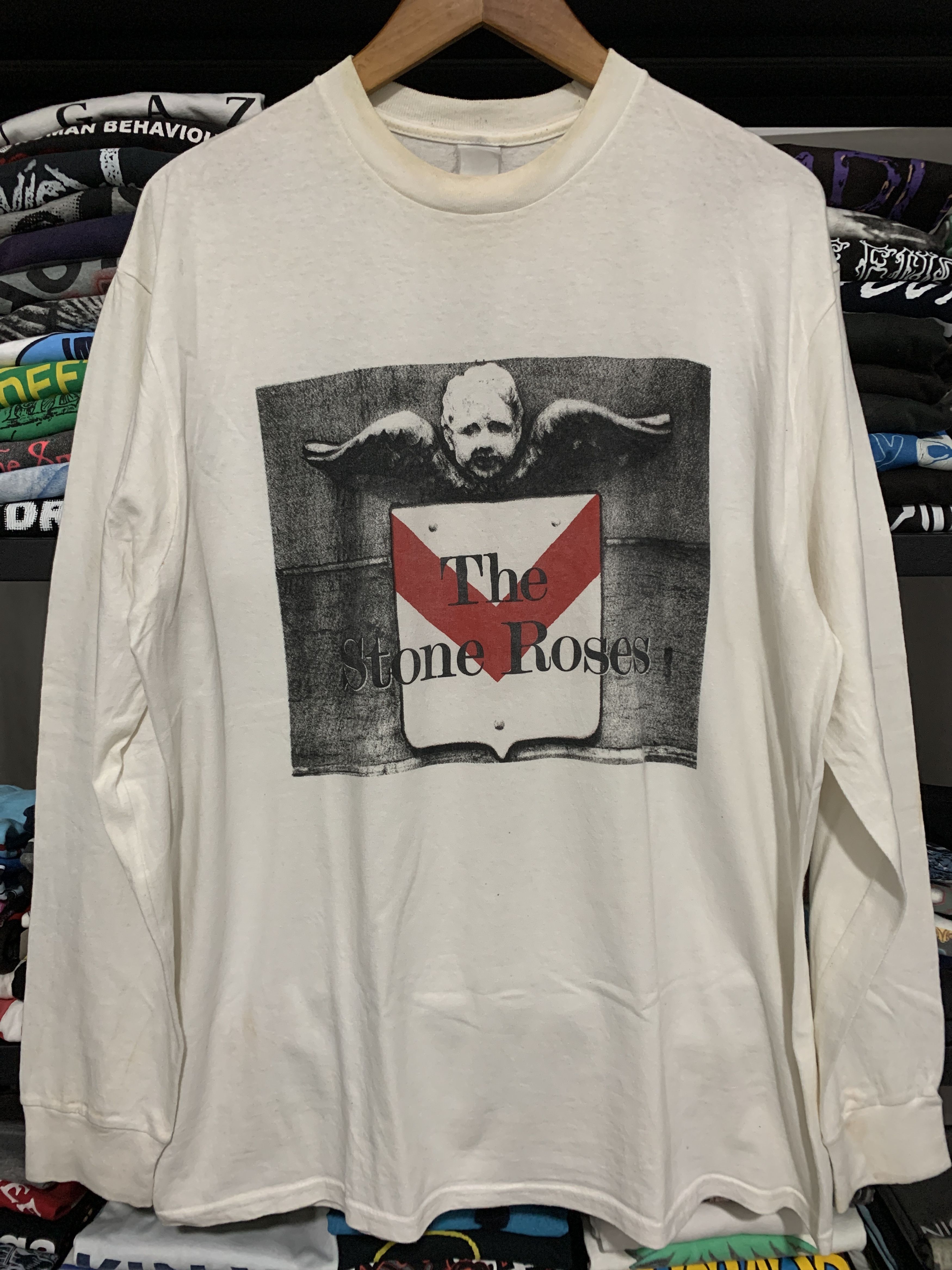 image of The Stone Roses Tour 95 Second Coming in White, Men's (Size XL)