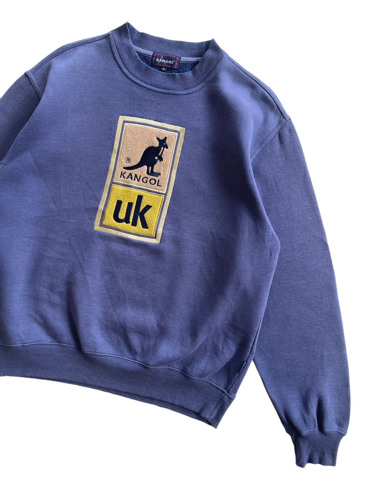 Kangol Vintage Kangol Center Logo Pullover Sweatshirt Size US L / EU 52-54 / 3 - 4 Thumbnail
