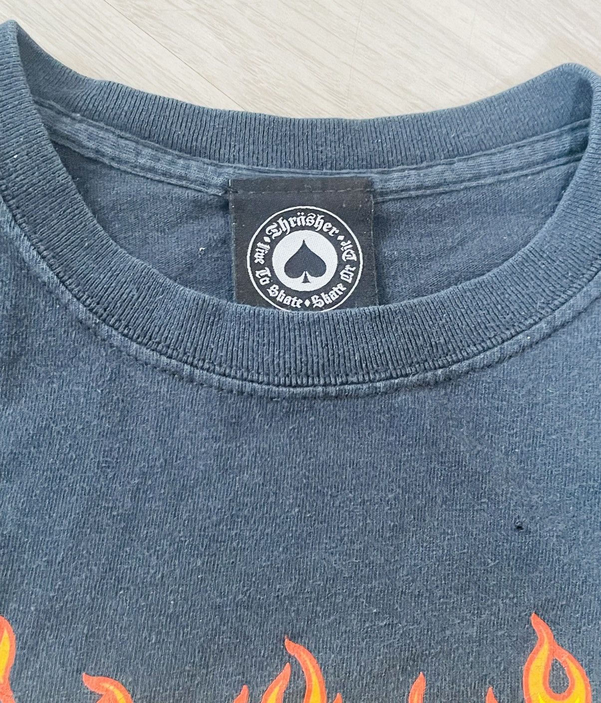 Thrasher × Vintage Vintage Thrasher Magazine Crewneck Shirt L Size US L / EU 52-54 / 3 - 7 Thumbnail