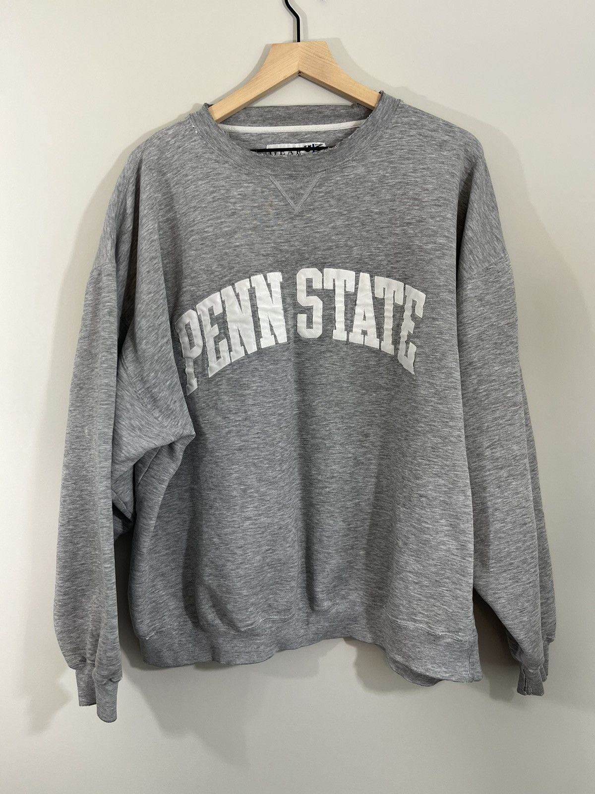 Vintage Thrashed Faded Penn State Boxy College Crewneck Size US XL / EU 56 / 4 - 1 Thumbnail