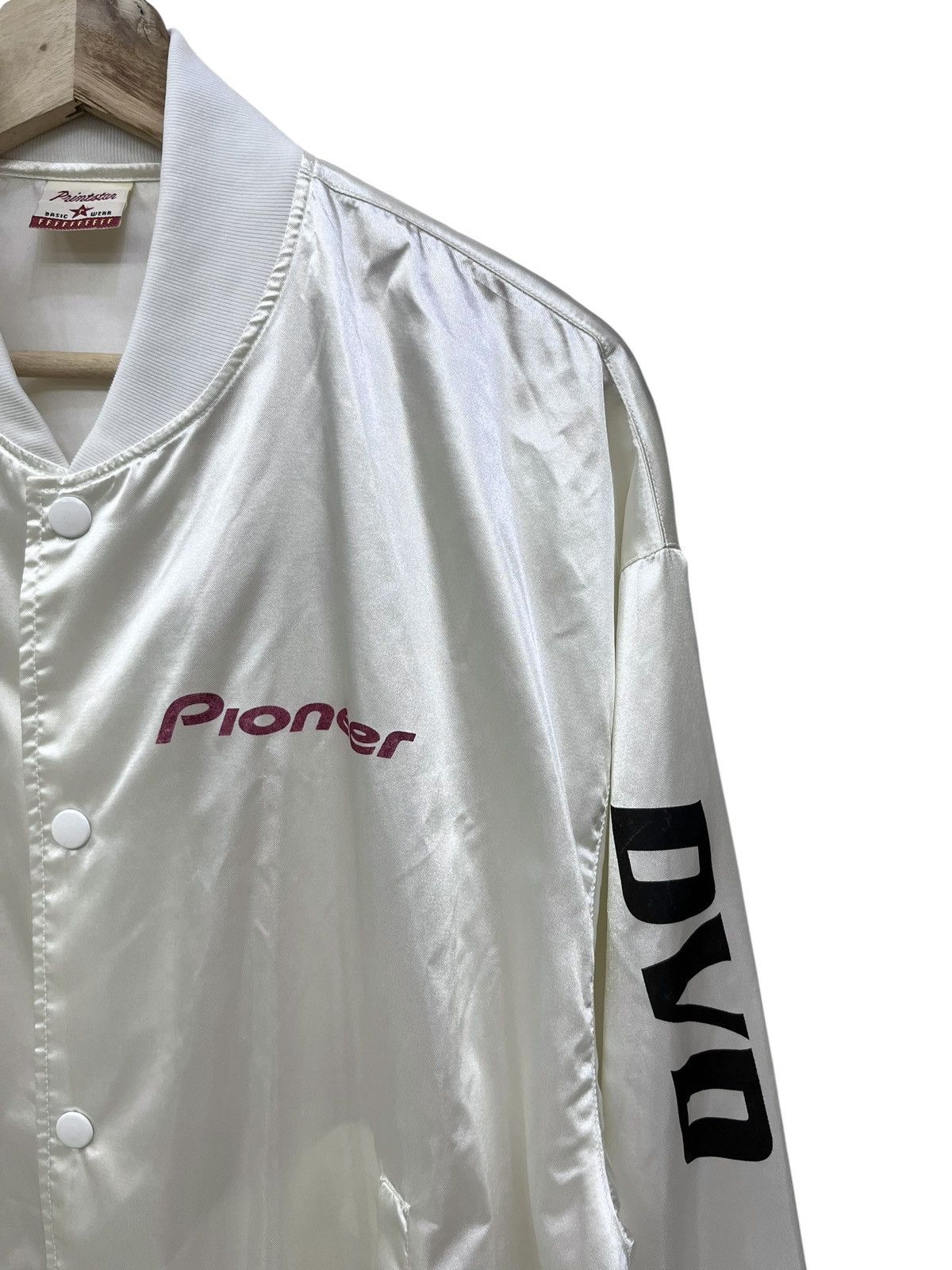 Vintage VINTAGE PIONEER DVD SATIN BOMBER JACKET JPN EXCLUSIVE GRAIL Size US M / EU 48-50 / 2 - 4 Thumbnail