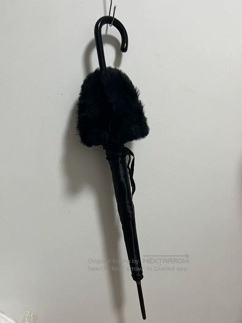 Jean Paul Gaultier Jean Paul Gaultier Furry umbrella Size ONE SIZE - 5 Thumbnail