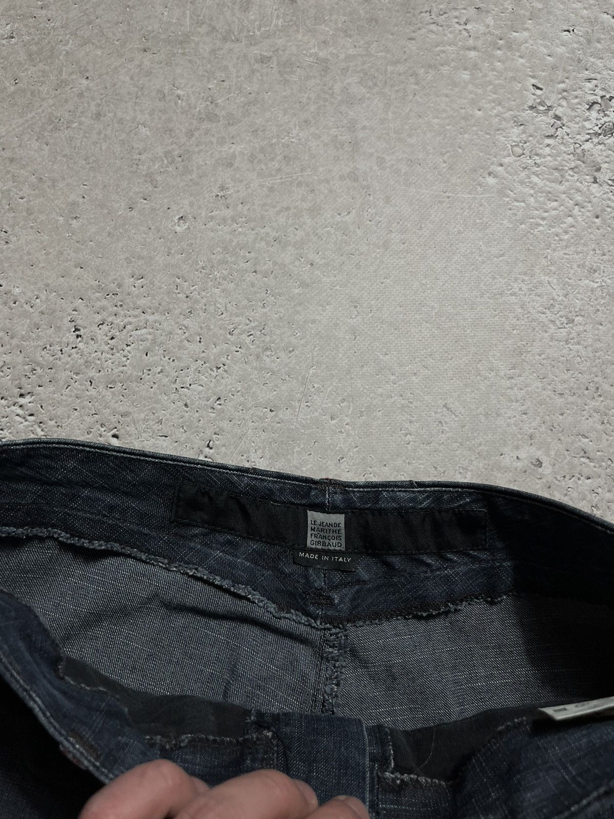 Designer × Marithe + Francois Girbaud Vintage Marithe Francois Girbaud MFG Straight Jeans Pants Size 30" / US 8 / IT 44 - 6 Thumbnail