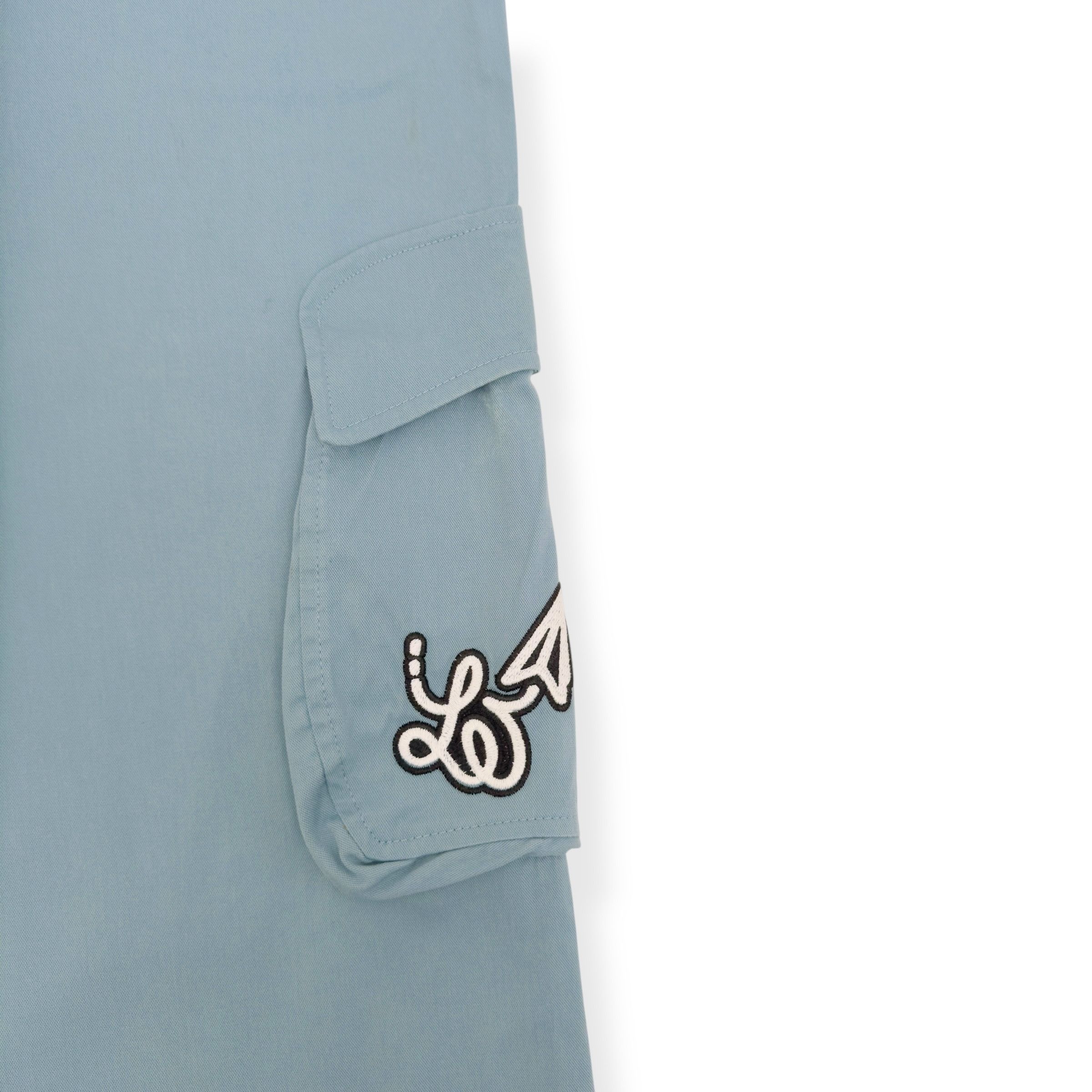 Louis Vuitton LOUIS VUITTON LV AIRPLANE REGULAR CHINO TROUSERS BLUE 42 / M Size US 34 / EU 50 - 4 Thumbnail