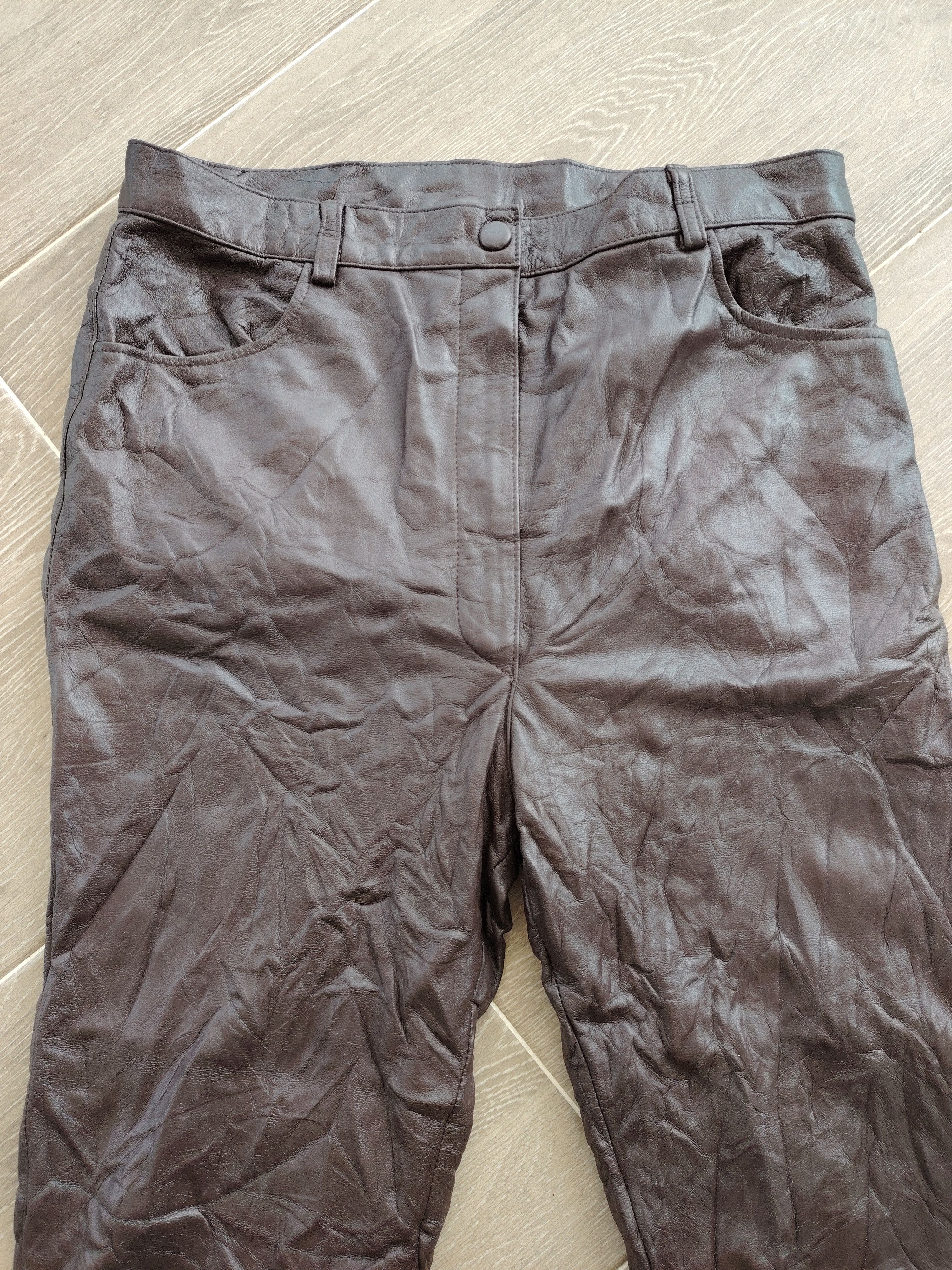 Japanese Brand × Leather Unbrand PVC Leather Pants Size US 31 - 3 Thumbnail