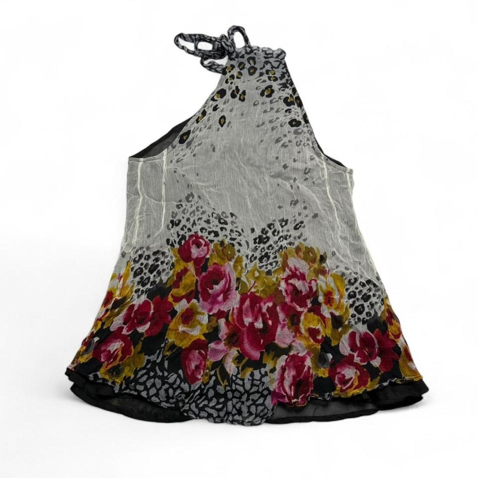 Other Silk Threads INC Early 2000s Floral Sequin Y2K Tank Size L Size L / US 10 / IT 46 - 6 Thumbnail