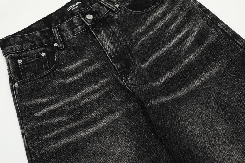Japanese Brand × Jean Vintage washed distressed loose cargo ripped straight jeans Size US 32 / EU 48 - 4 Thumbnail