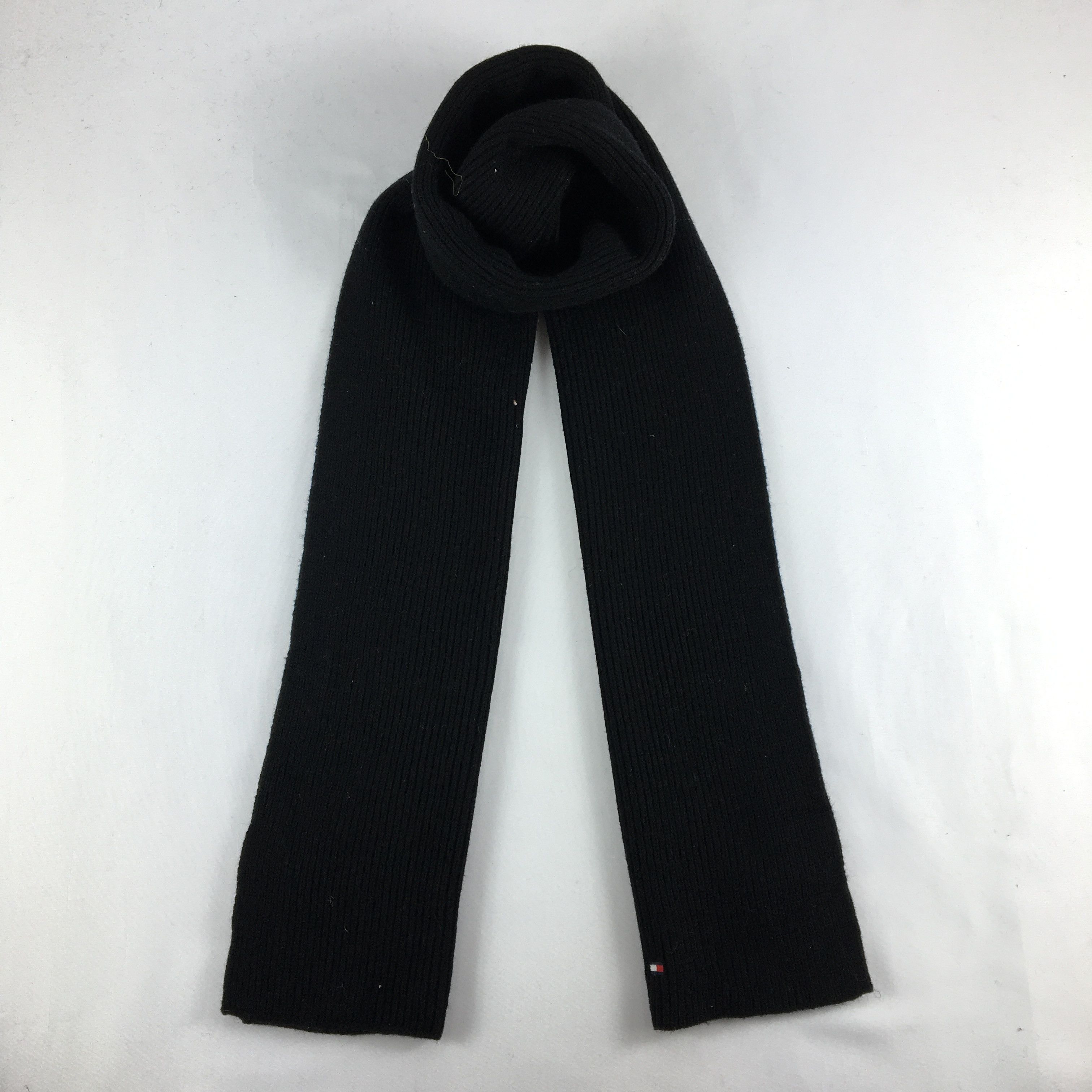 Tommy Hilfiger Vintage Tommy Hilfiger Scarf Muffler Wool Cashmere Scarves Size ONE SIZE - 1 Thumbnail