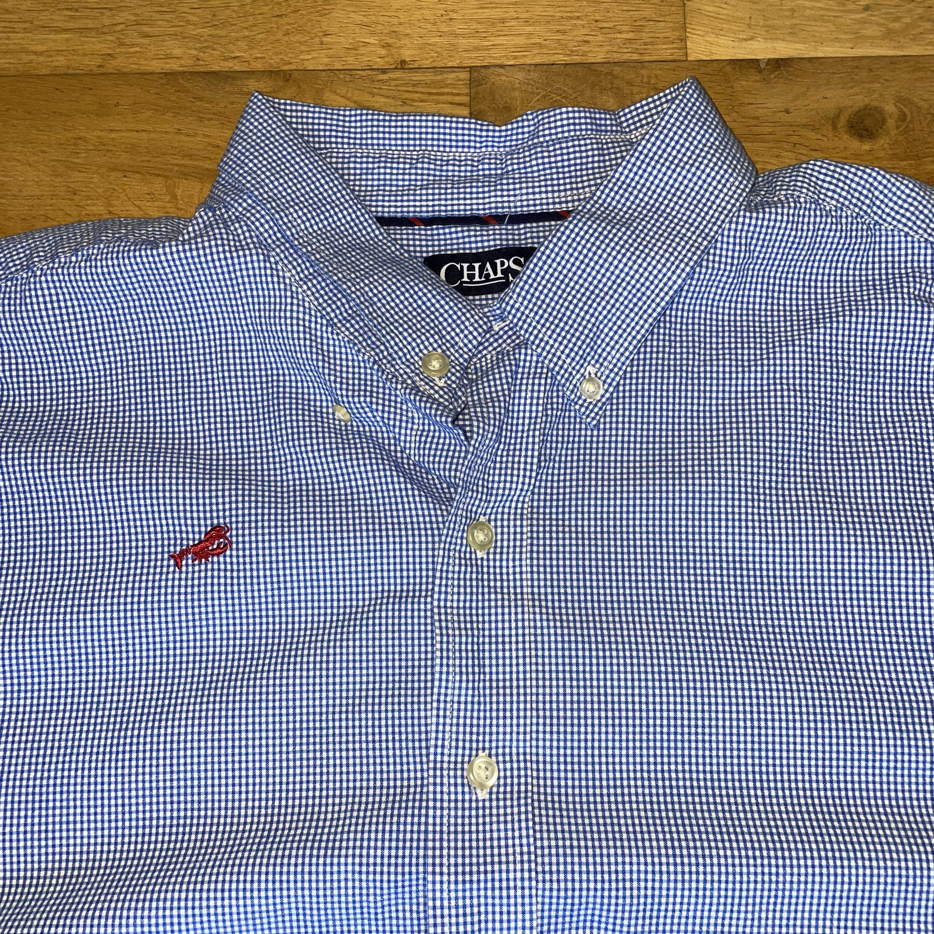 Chaps Chaps Men's Fashionable Shirt In Crampons Large Size 2 Xb Size US XXL / EU 58 / 5 - 3 Thumbnail
