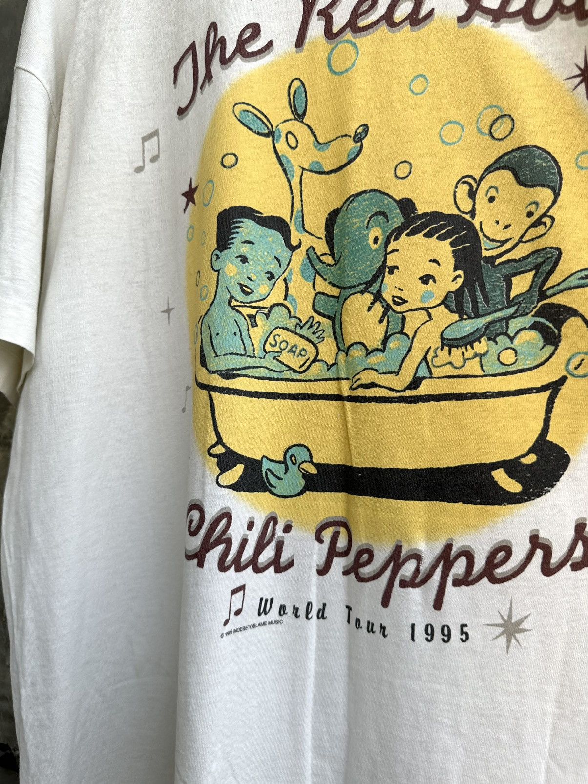 Band Tees Vintage Red Hot Chili Peppers 1995 One Hot Minute World Tour Size US XL / EU 56 / 4 - 6 Thumbnail