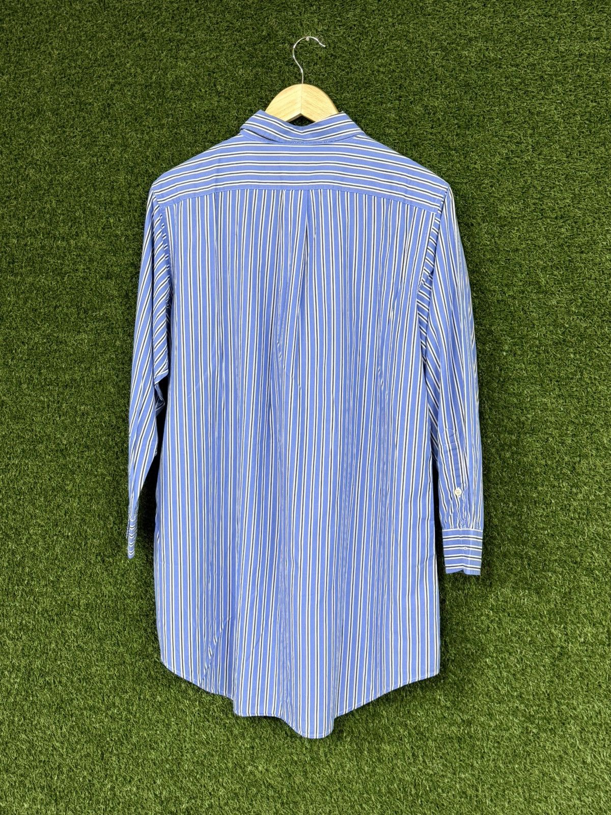 Lauren Ralph Lauren Lauren Ralph Lauren Green Label Monogram Pocket Shirt Dress Size ONE SIZE - 5 Thumbnail