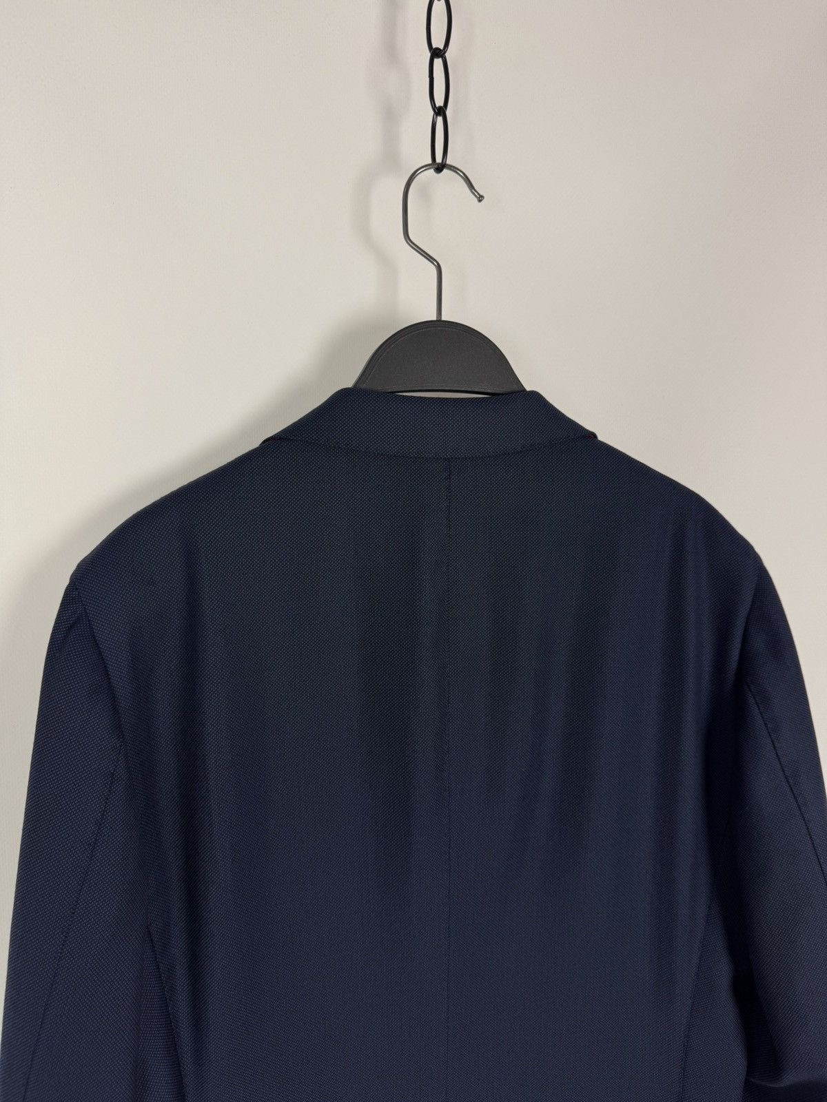 Suitsupply Suitsupply Sienna Wool Blue Men’s Blazer Jacket Size 46S - 10 Thumbnail