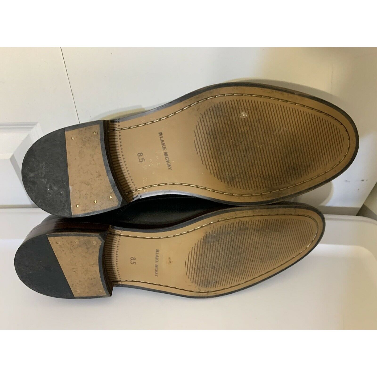 Other Blake McKay Men's Sz 8.5 Cap Toe Oxford Black Dress Shoe Size US 8.5 / EU 41-42 - 9 Thumbnail