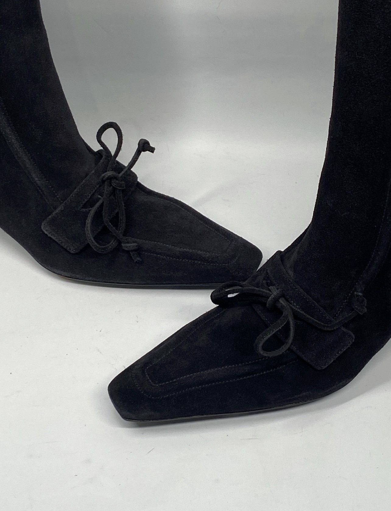 Burberry Burberry Storm Tall Suede Boots size 37 Size US 7 / IT 37 - 10 Thumbnail
