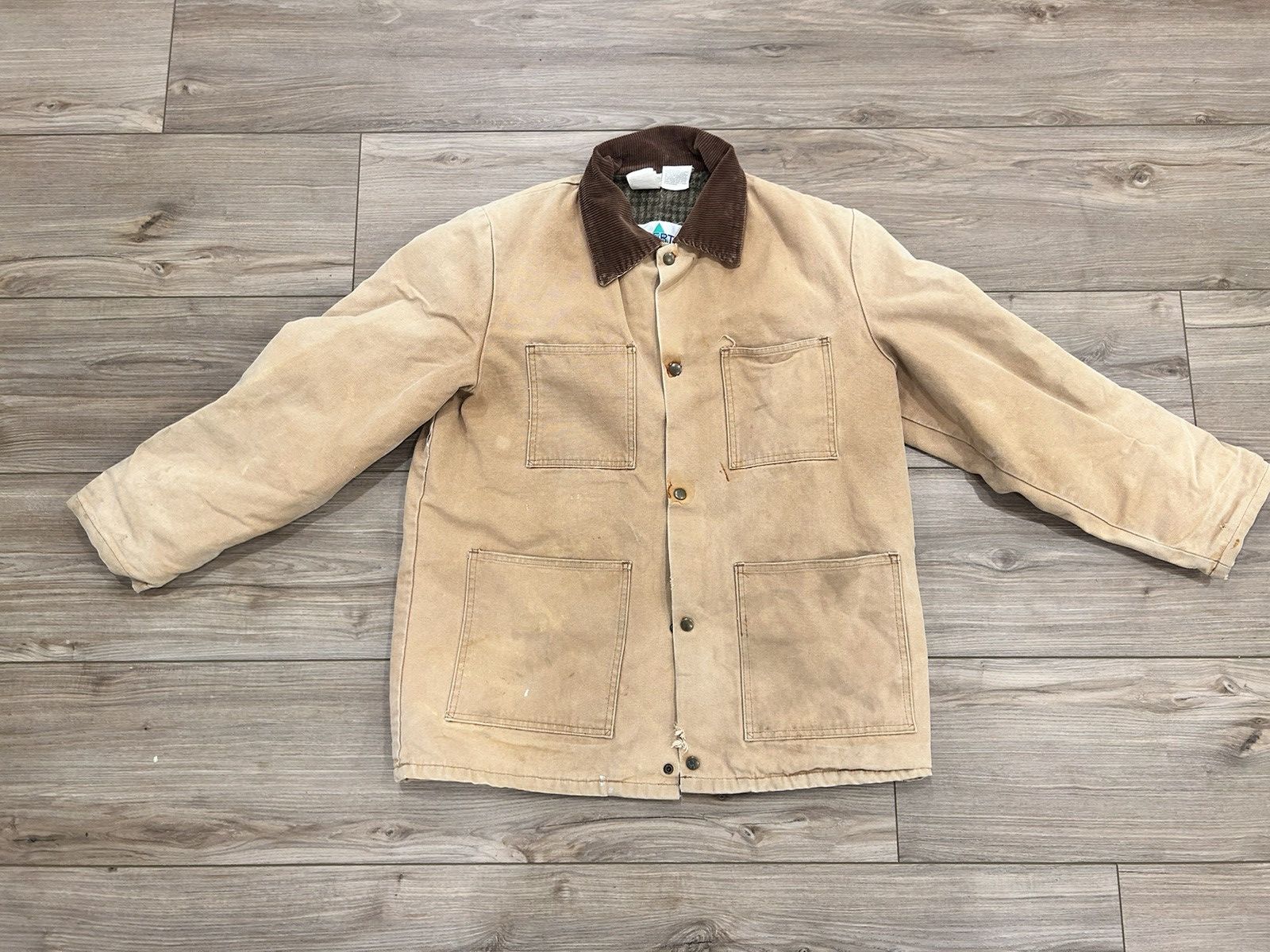 Liberty Tan and brown “Liberty” workwear jacket Size US L / EU 52-54 / 3 - 4 Thumbnail