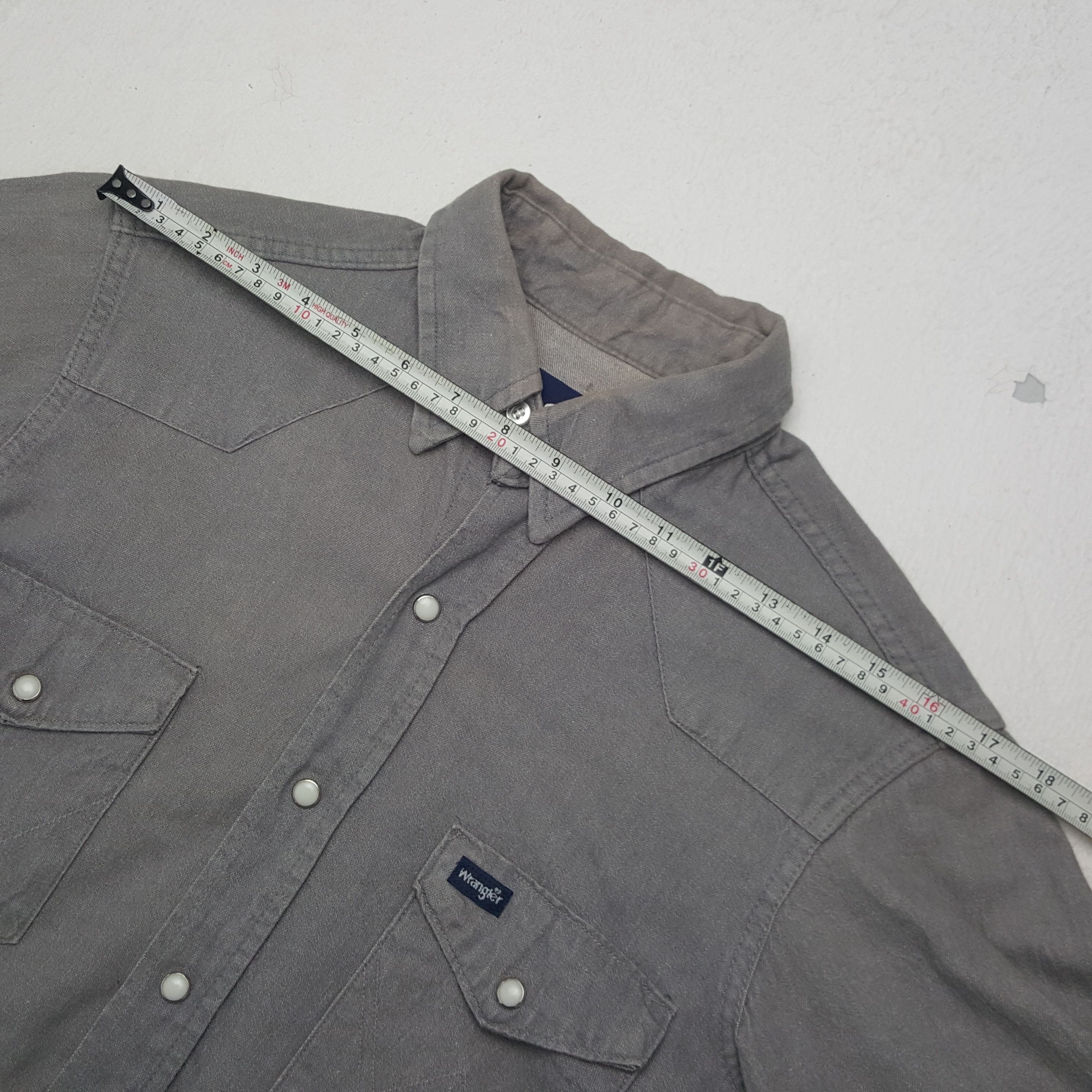 Japanese Brand × Vintage × Wrangler Vintage Wrangler Japan Button Up Shirt Size US S / EU 44-46 / 1 - 6 Thumbnail