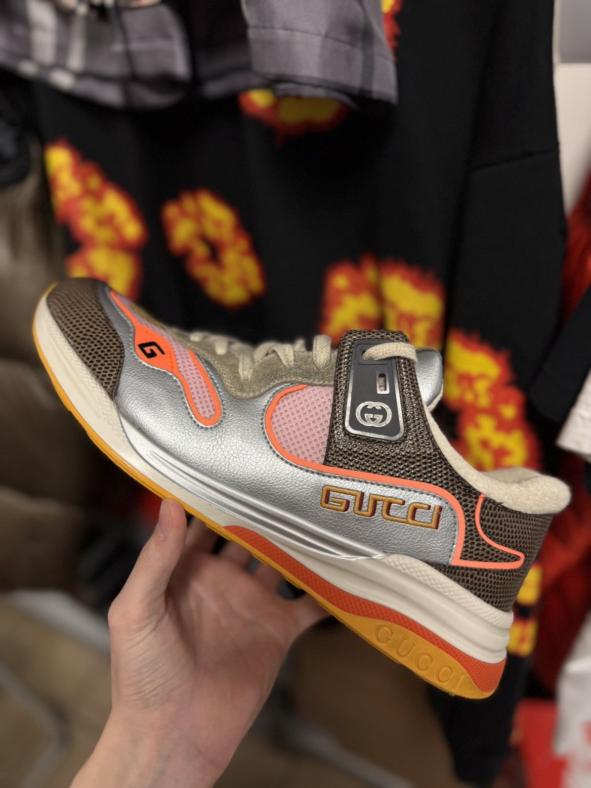 Gucci Gucci Men’s Shoes Ultrapace Size 12G/12.5US Clean Size US 12.5 / EU 45-46 - 5 Thumbnail