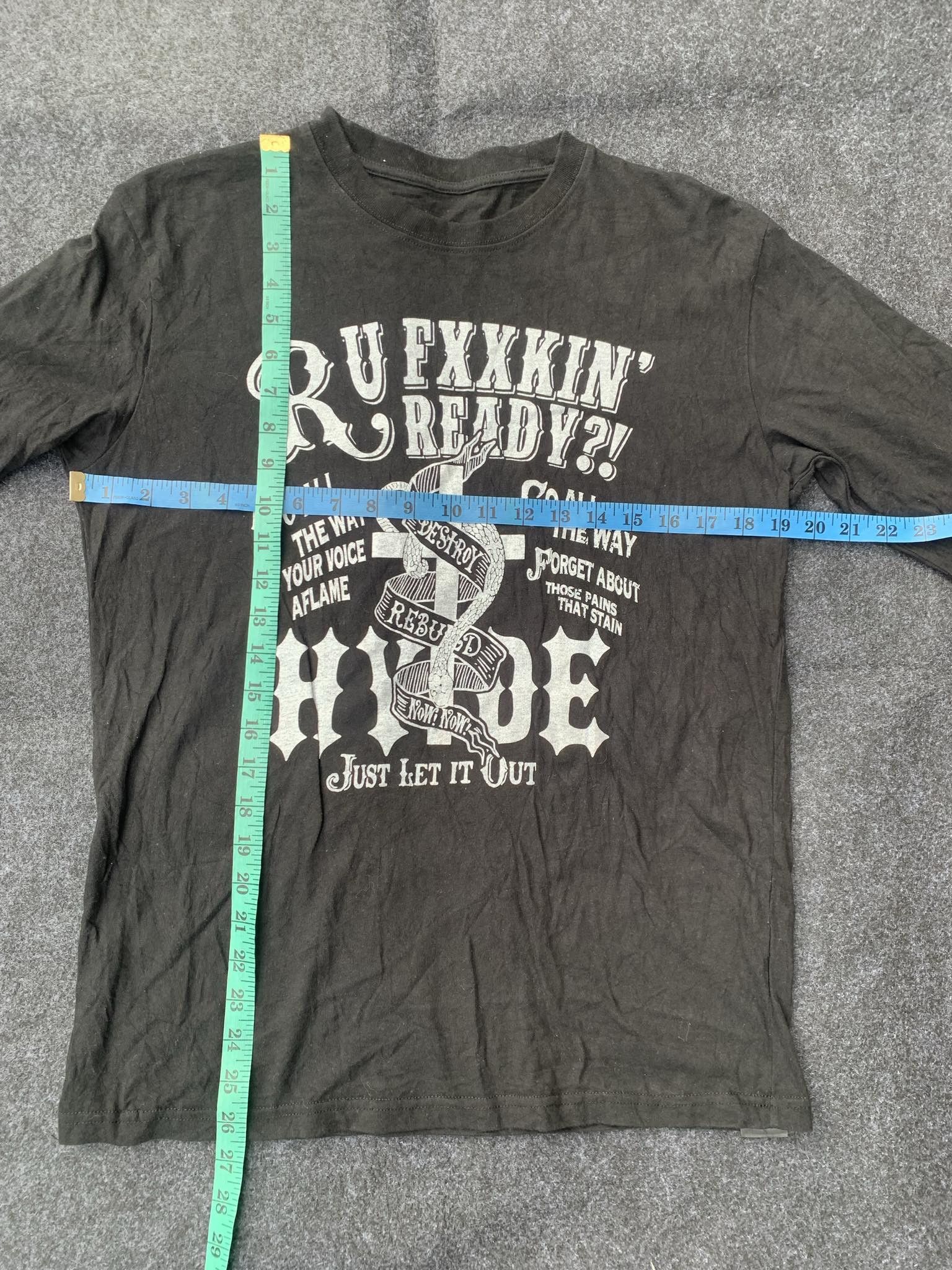 Band Tees Hyde live 2022 logo tshirt. Size US M / EU 48-50 / 2 - 2 Thumbnail