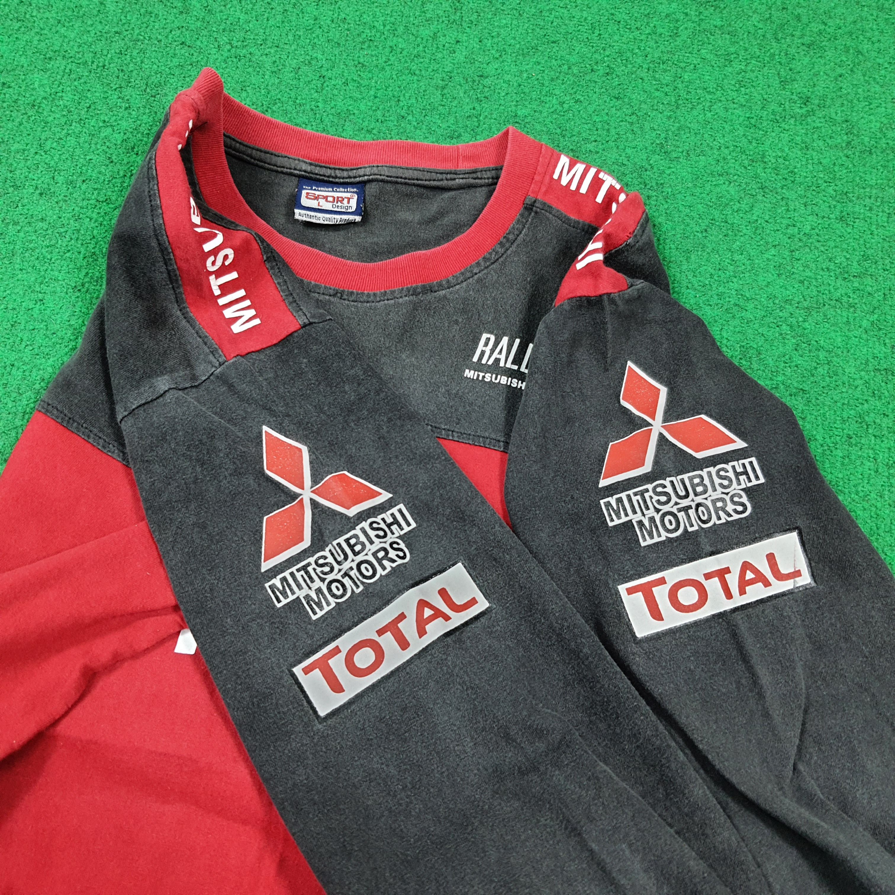 Japanese Brand Vintage JDM Mitsubishi Ralliart Motorsports Tshirt C285N77 Size US L / EU 52-54 / 3 - 5 Thumbnail