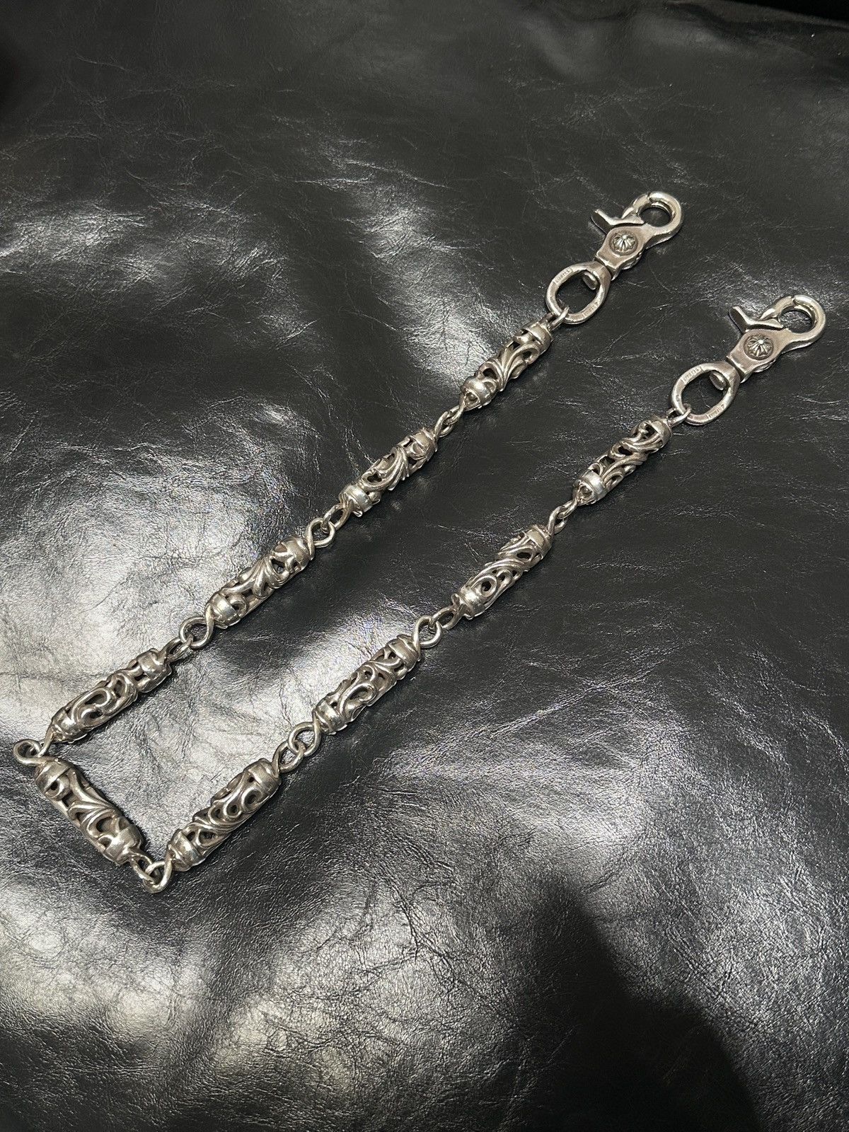 Chrome Hearts Chrome Hearts JOEY Scroll Wallet black | Grailed