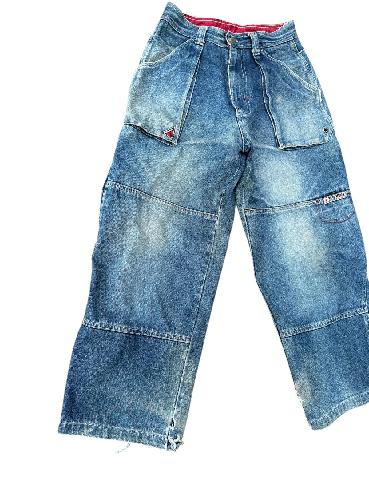 JNCO × Wu-Tang Clan JNCO Style By Thriller Dnm Rap Baggy Jeans Size US 28 / EU 44 - 2 Thumbnail