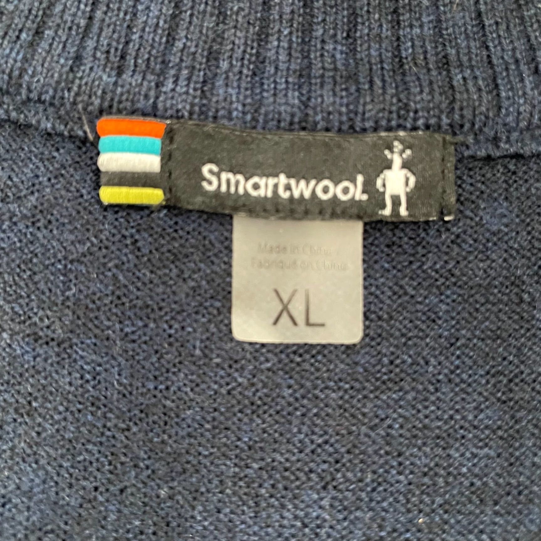 Smartwool SmartWool Sweater Adult XL Blue Kiva Ridge Half Zip Merino Wool Blend Pullover Size US XL / EU 56 / 4 - 6 Thumbnail