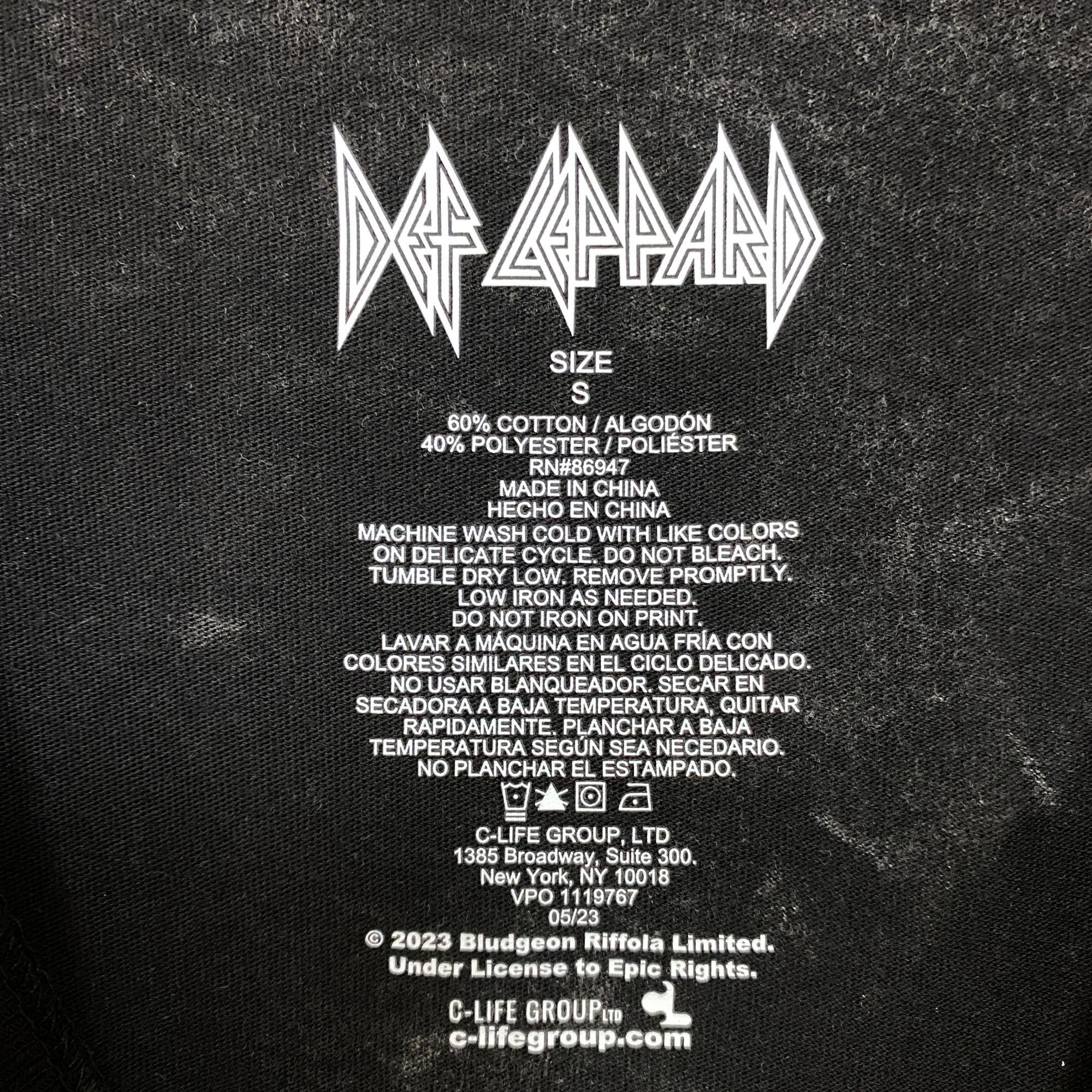 Def Leppard Def Leppard Hysteria Album Animal Graphic Heavy Metal Band Size US S / EU 44-46 / 1 - 4 Thumbnail