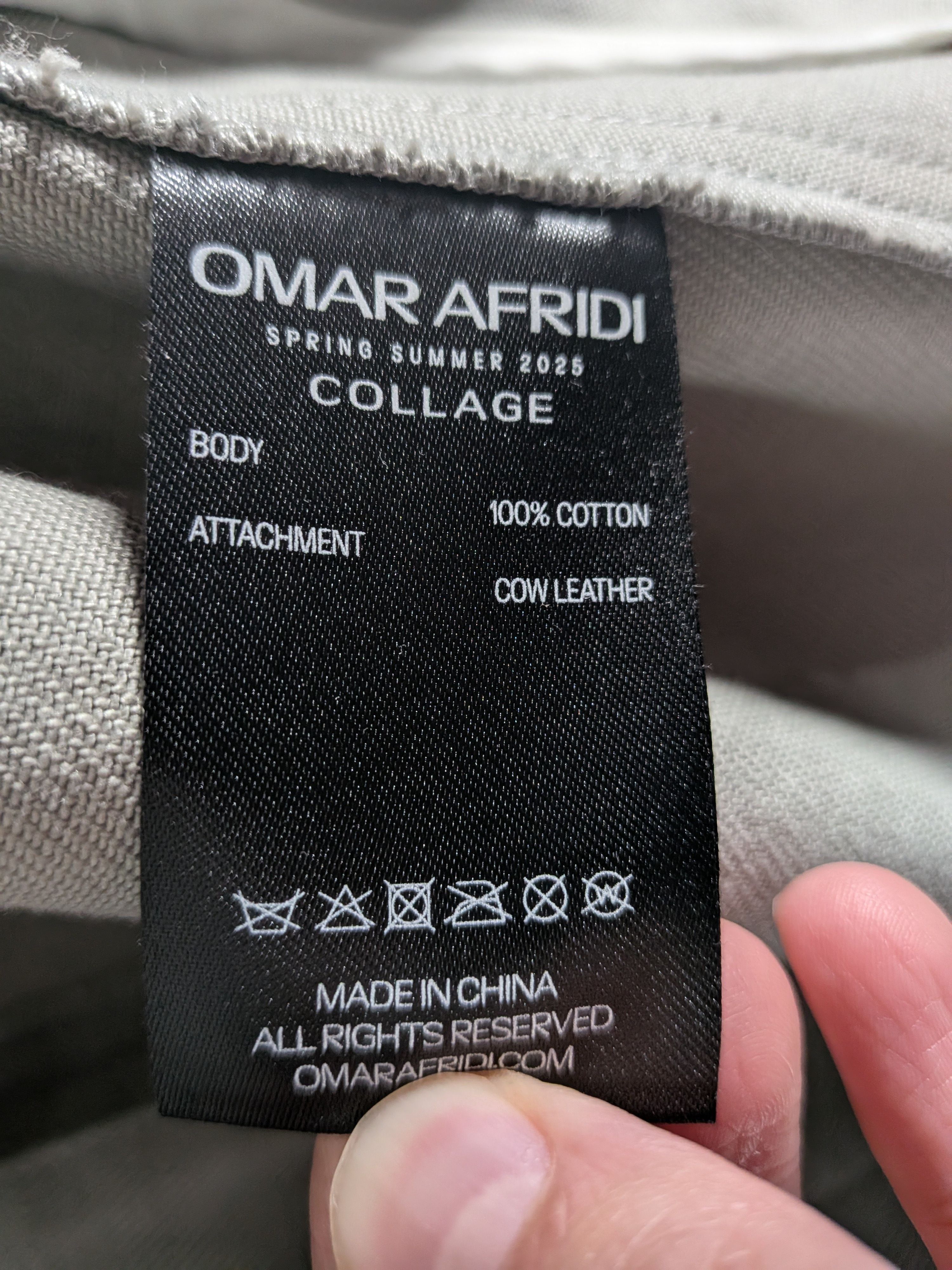 Omar Afridi Omar Afridi Bove Jacket Grey Size US M / EU 48-50 / 2 - 8 Thumbnail