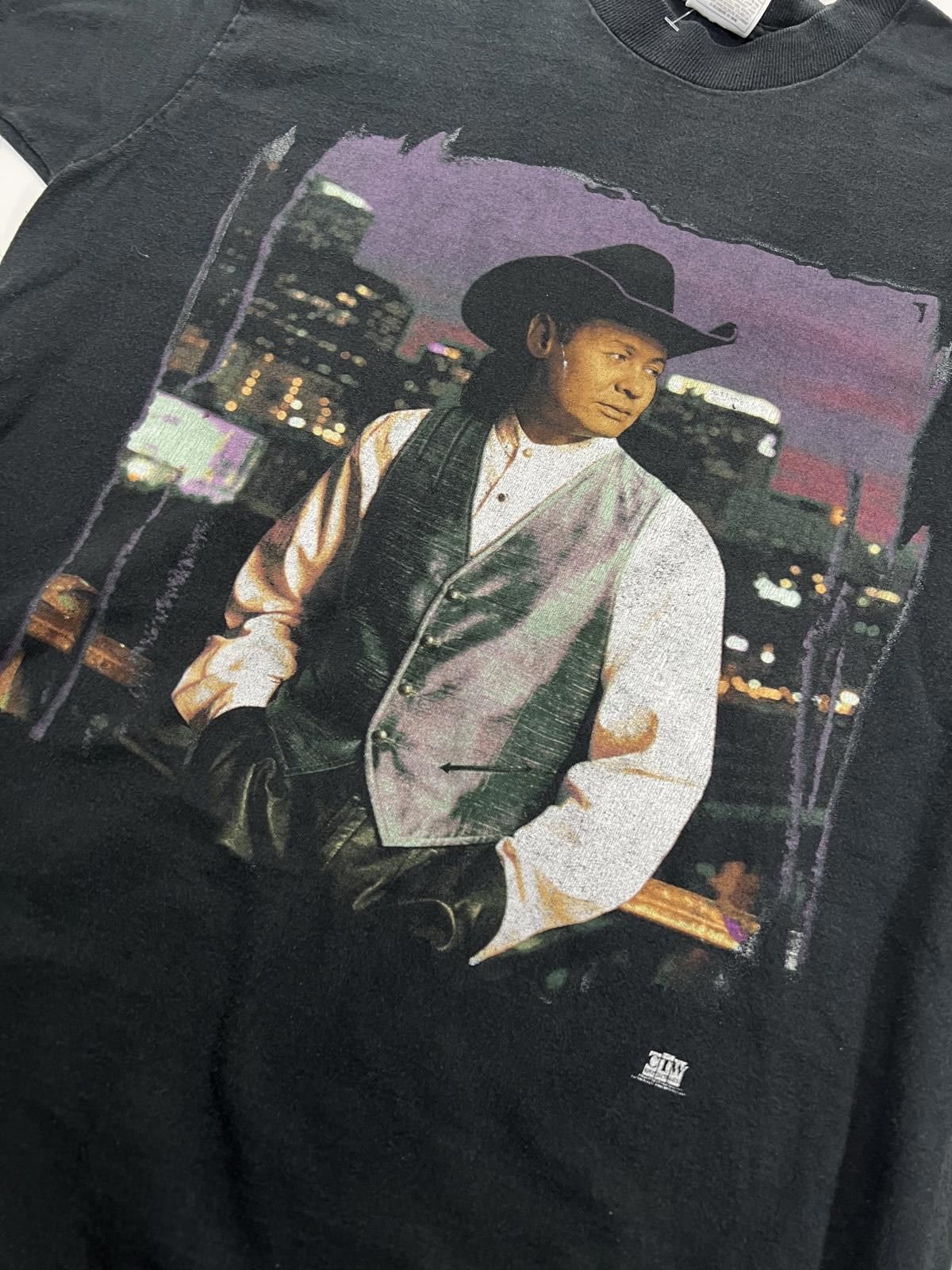 Unknown London 1996 Neal McCoy Tour T shirt size L Size US L / EU 52-54 / 3 - 4 Thumbnail