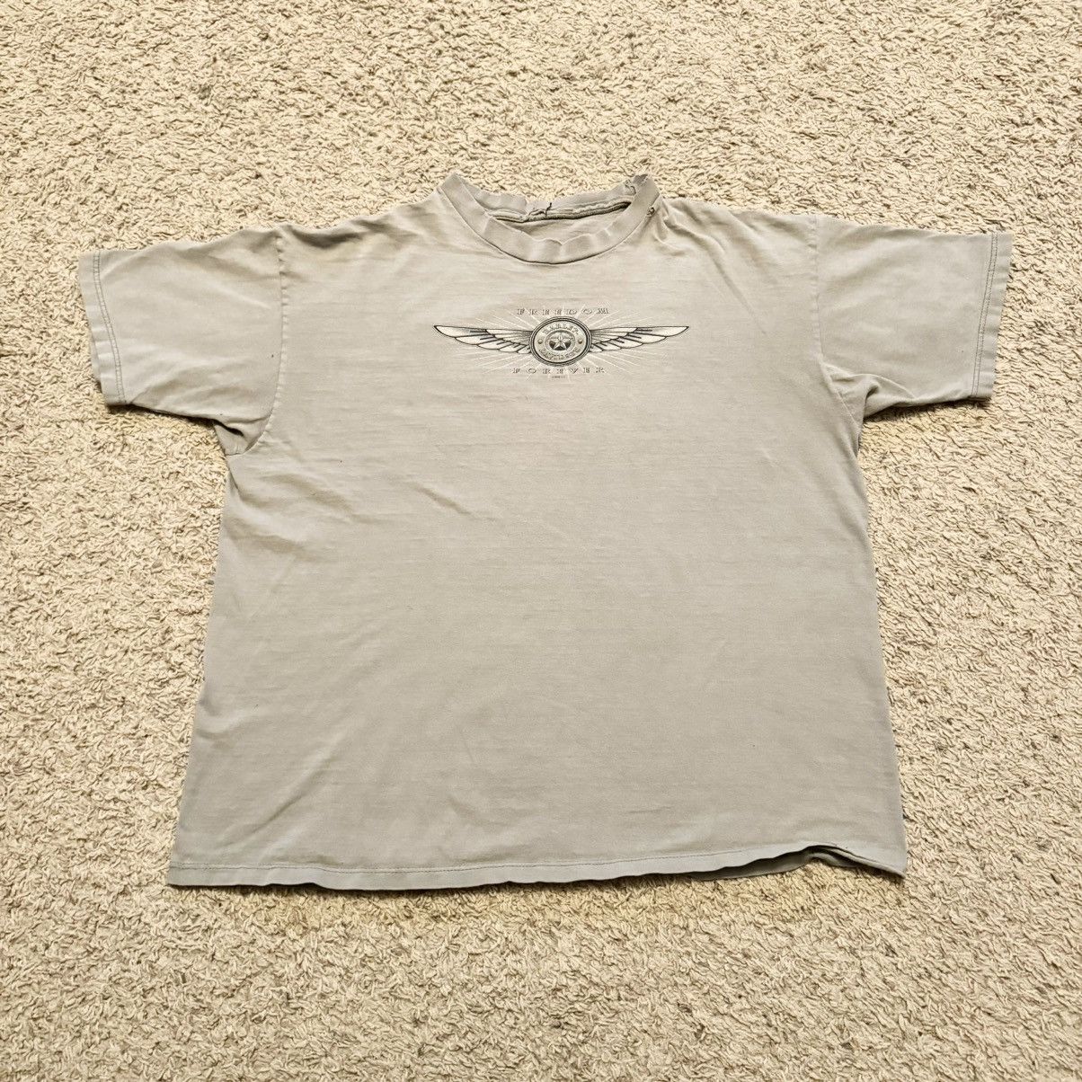 Harley Davidson × Vintage VINTAGE 2002 GREY FADE HARLEY DAVIDSON TEE! Size US XL / EU 56 / 4 - 2 Thumbnail