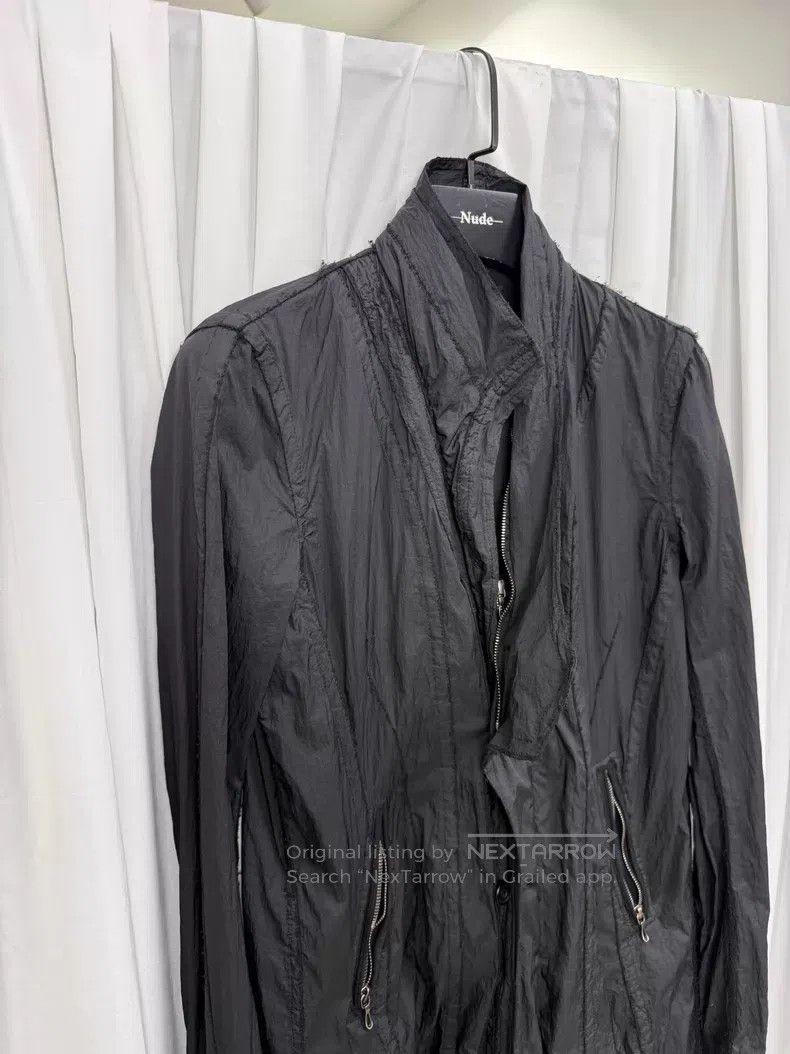 Julius Julius 7 MA lightweight sheer deconstructed jacket| Size US M / EU 48-50 / 2 - 4 Thumbnail