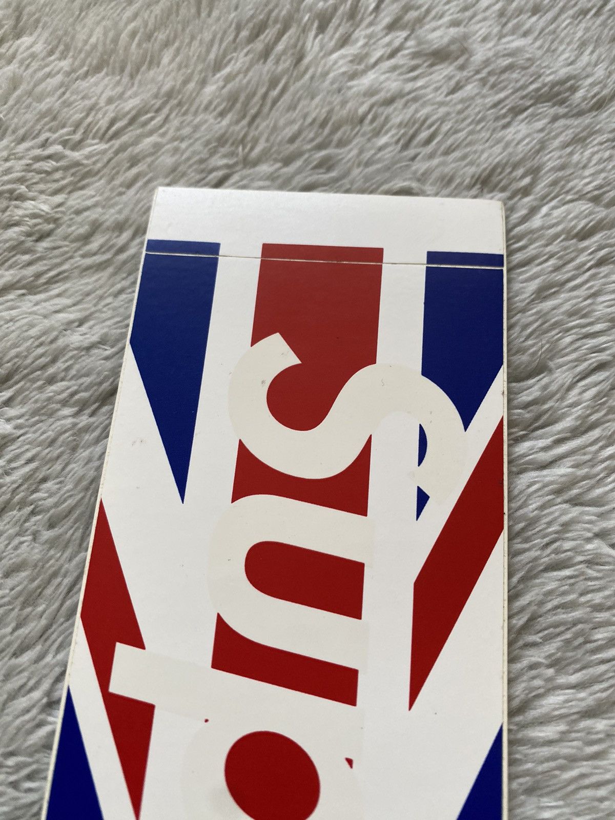 Supreme Supreme Union Jack box logo sticker new authentic Size ONE SIZE - 6 Thumbnail