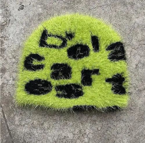 Other Rabbit Fur Aesthetics Knit Beanie Hat Size ONE SIZE - 7 Thumbnail