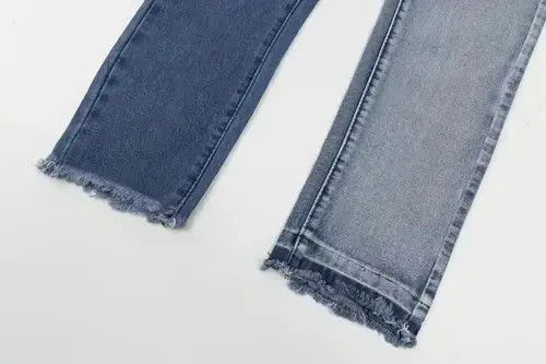 Jean Two tone colour Blue Slim fit jeans Size US 31 - 4 Thumbnail