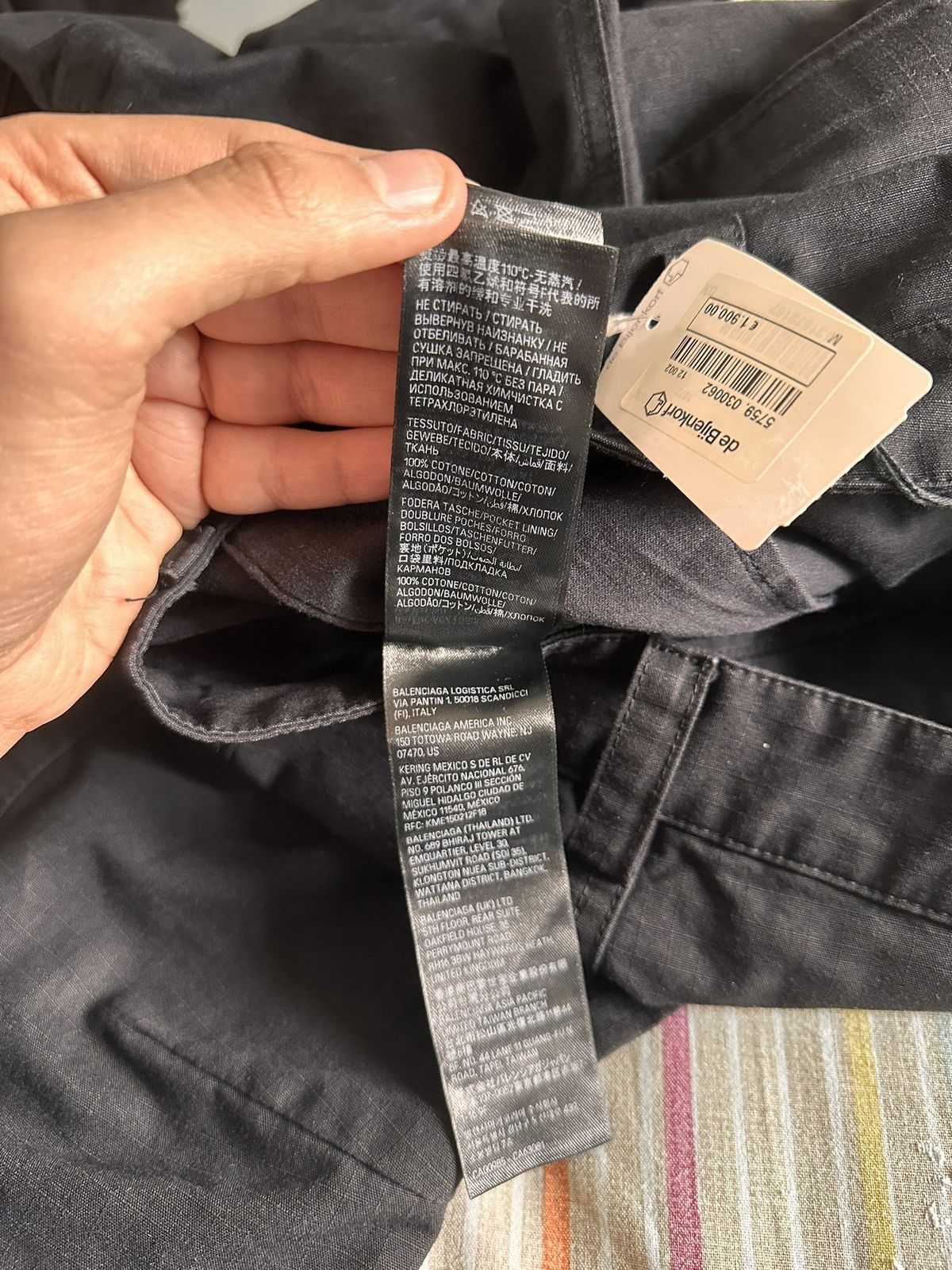 Balenciaga [M] 2190$ Winter23 Runway flared cargo pants Size US 34 / EU 50 - 12 Thumbnail