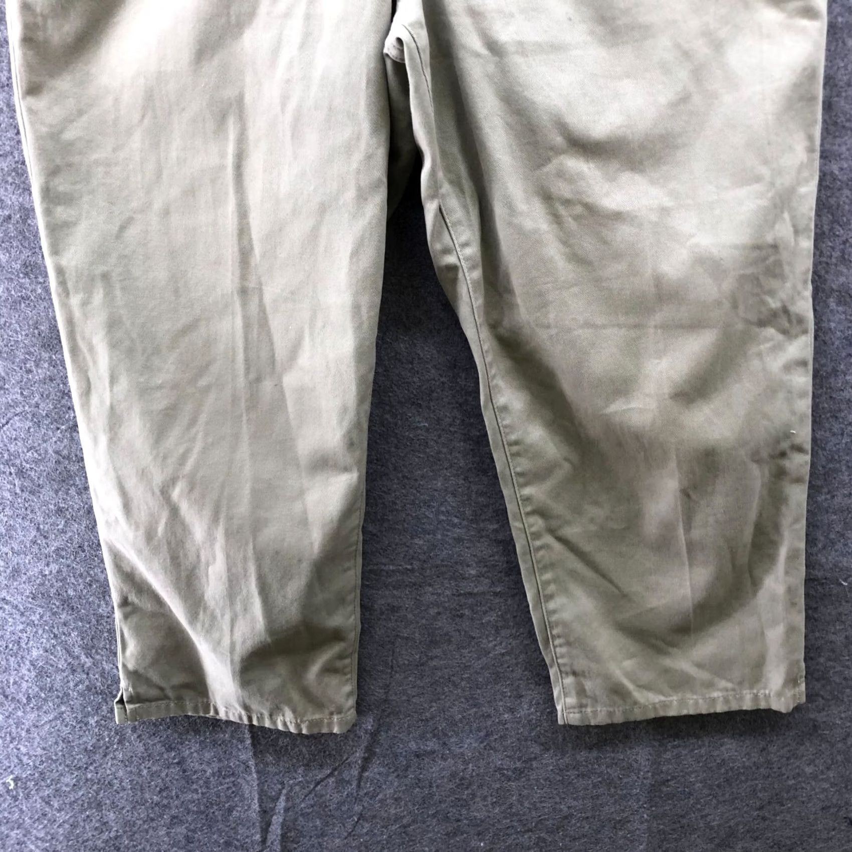 Ralph Lauren VINTAGE? Lauren Ralph Lauren Capri Chino Pants Womens Size 4 Olive Green Cotton Straight Size 27" / US 4 / IT 40 - 4 Thumbnail