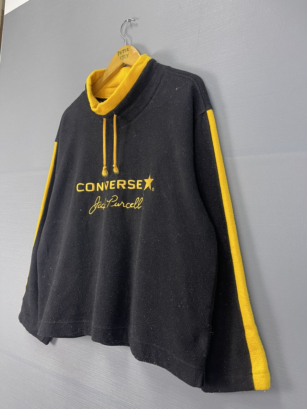 Converse Vintage Converse Fleece Sweater Size US L / EU 52-54 / 3 - 3 Thumbnail