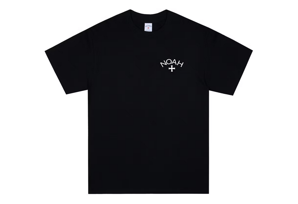 Noah Noah Embroidered Core Logo Tee Navy • XL | Grailed