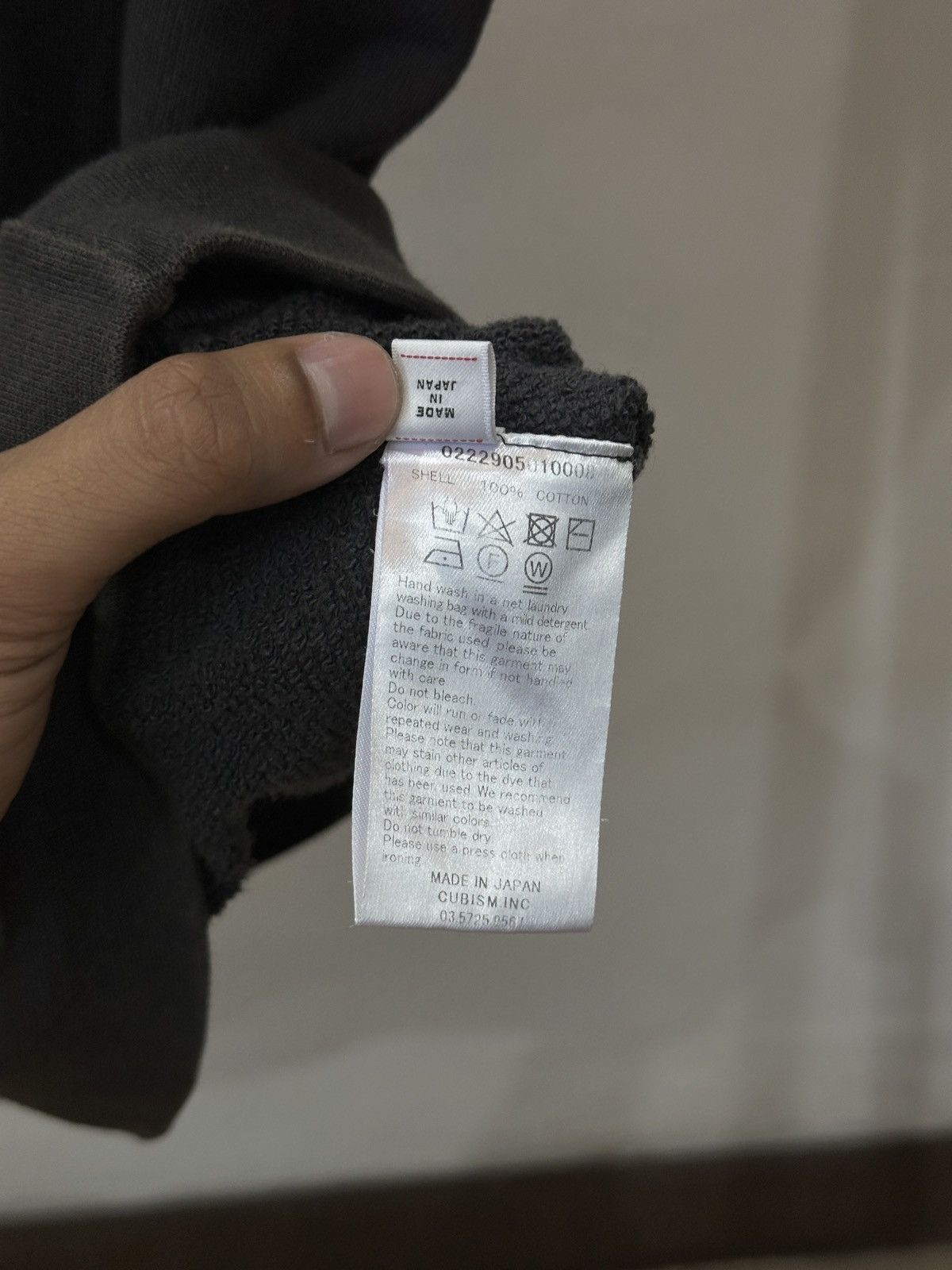 Visvim Visvim Mondo ICT sweat S/L 22SS "Black" size 4 Size US XL / EU 56 / 4 - 5 Thumbnail