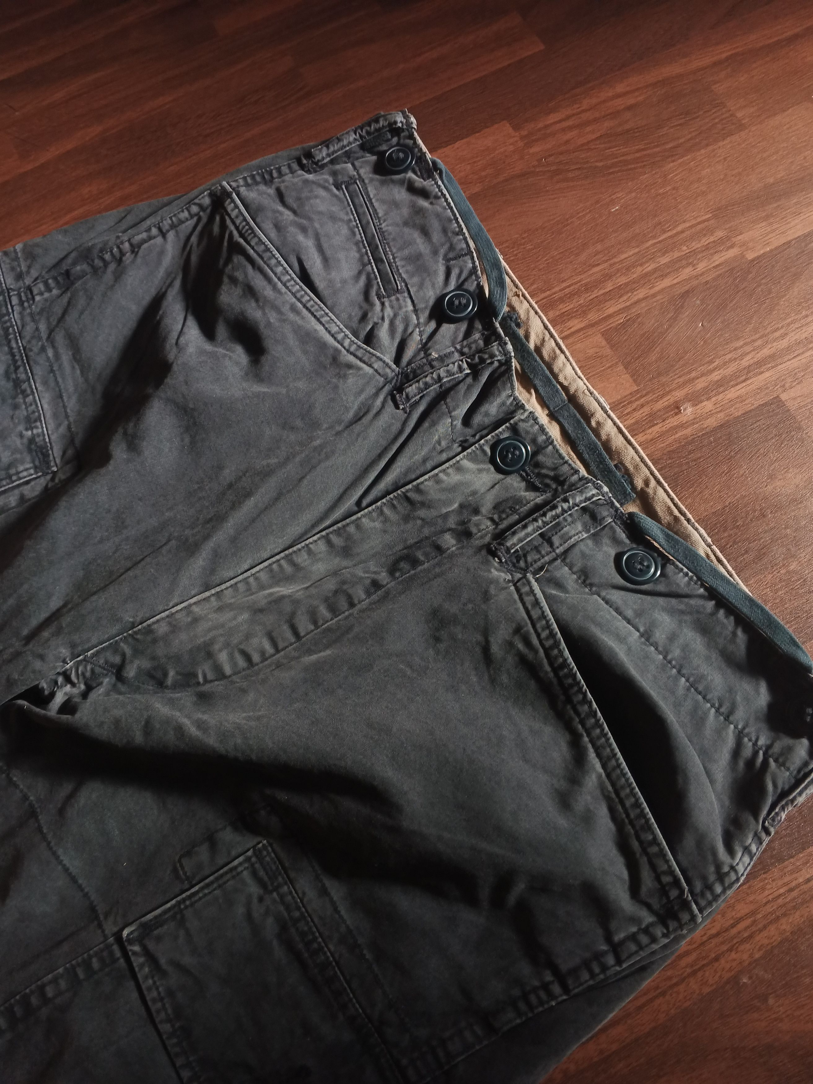 RRL Ralph Lauren × Vintage RRL RALPH LAUREN MILITARY CARGO PANTS Size US 32 / EU 48 - 3 Thumbnail