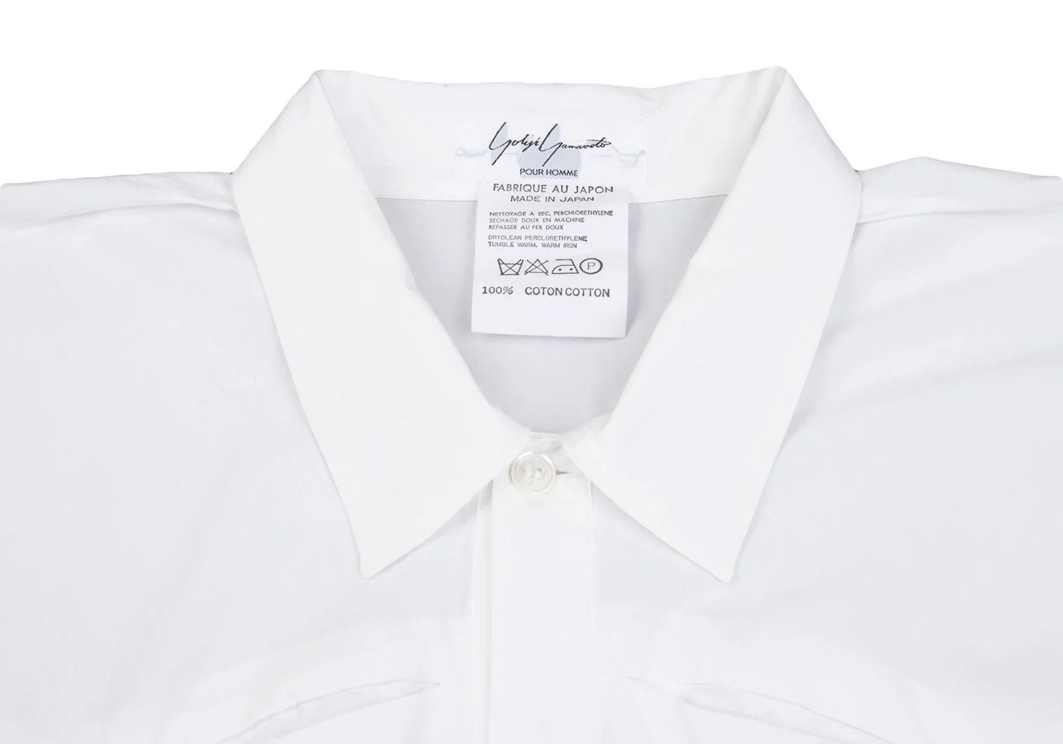 Yohji Yamamoto Yohji Yamamoto Western Yoke Zip Pocket Shirt Size US M / EU 48-50 / 2 - 5 Thumbnail