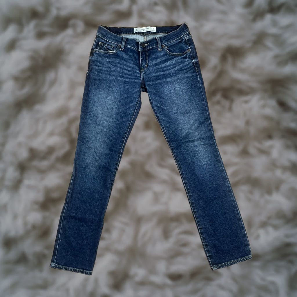 Abercrombie & Fitch Abercrombie & Fitch Perfect Stretch Skinny Blue Wash Jeans Women’s 2S 26Wx31L Size 26" / US 2 / IT 38 - 1 Thumbnail