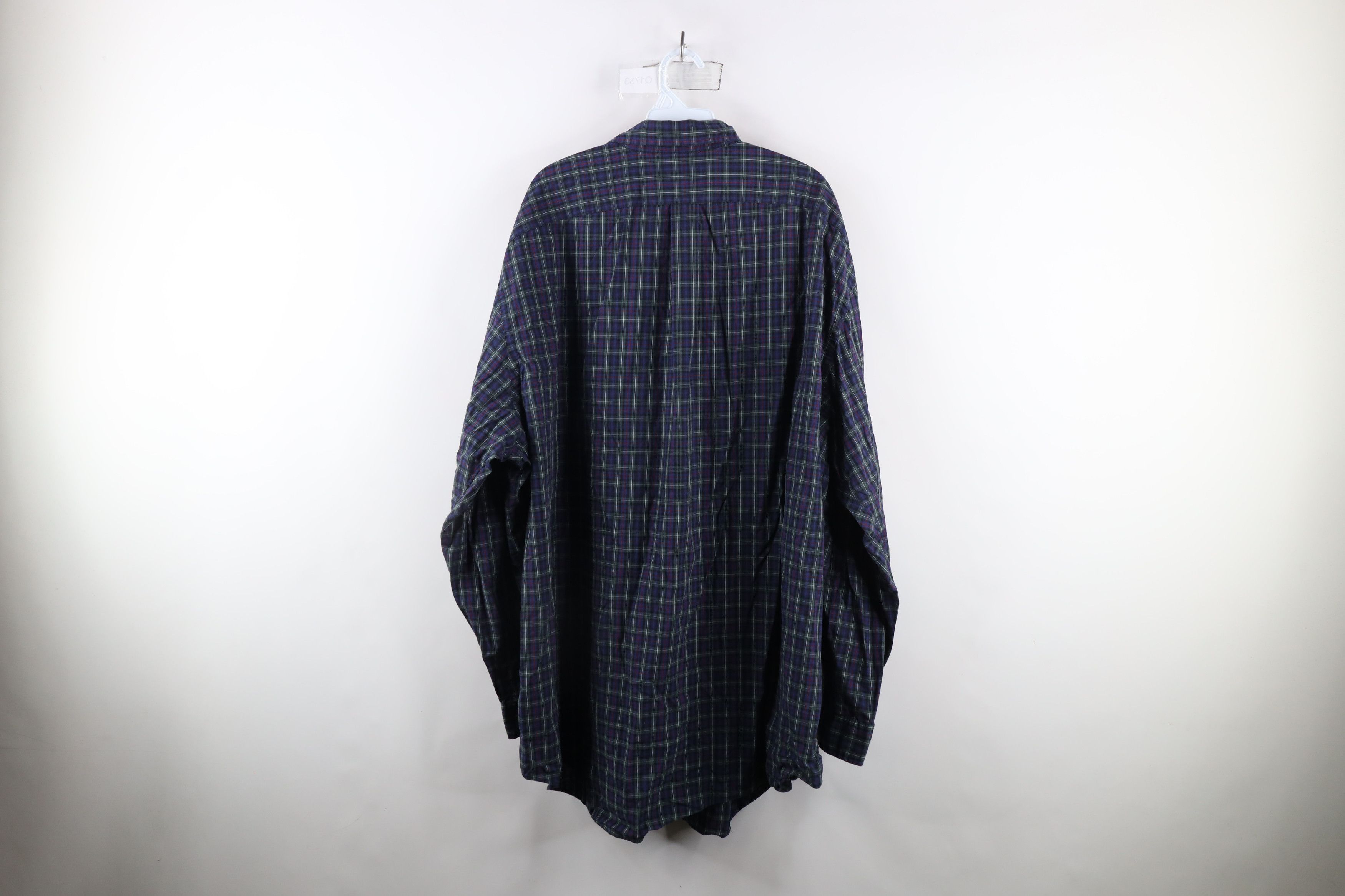 Polo Ralph Lauren Vintage 90s Ralph Lauren Button Down Shirt Plaid Cotton Size US XXL / EU 58 / 5 - 6 Thumbnail
