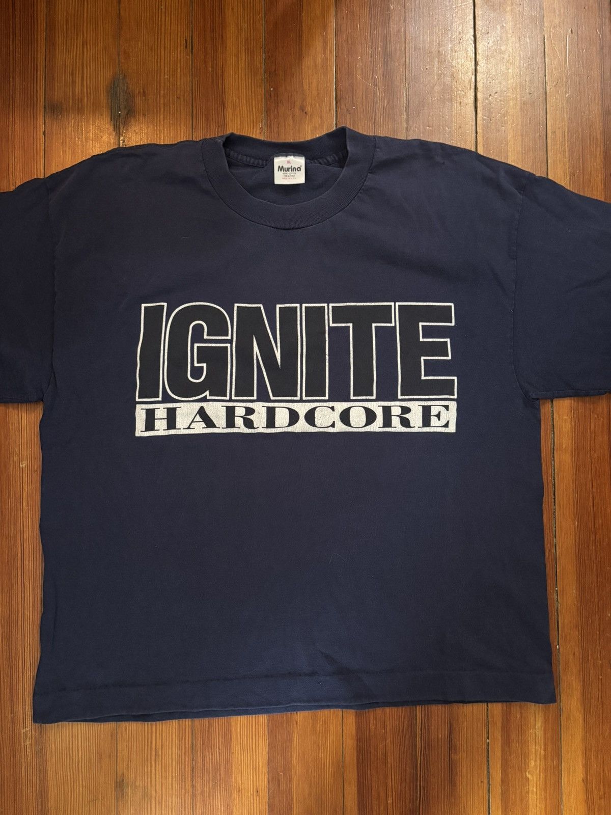 Band Tees Vintage Ignite Shirt Size US L / EU 52-54 / 3 - 1 Thumbnail