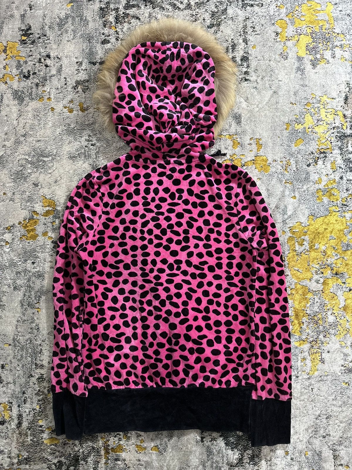 Hysteric Glamour IFSIXWASNINE LGB WINTER STYLE LEOPARD VELVET FUR ZIPHOODIE Size S / US 4 / IT 40 - 7 Thumbnail