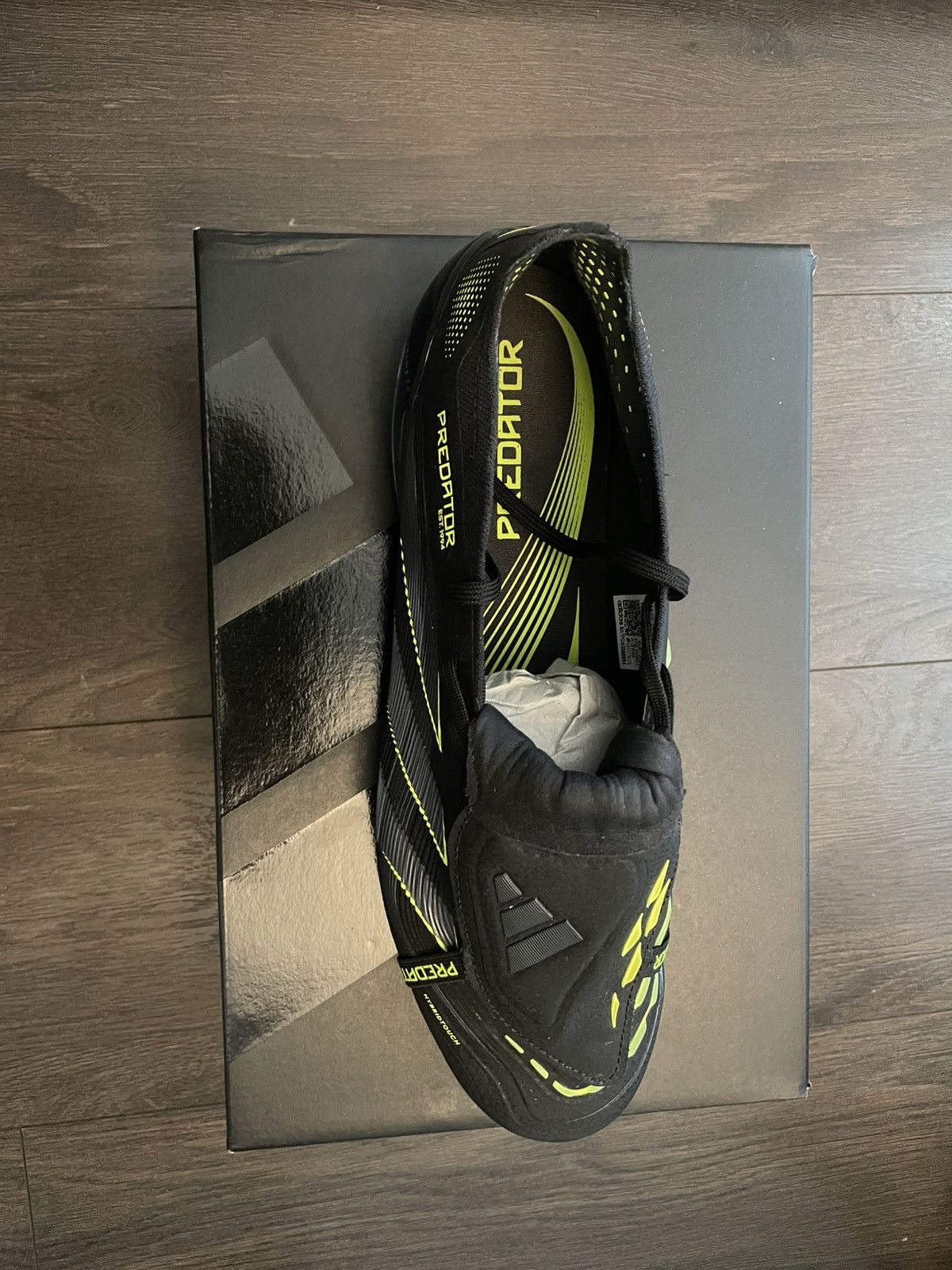 Adidas Adidas Predator Elite Fold-Over Tongue Firm Ground Cleats Size US 12 / EU 45 - 2 Thumbnail