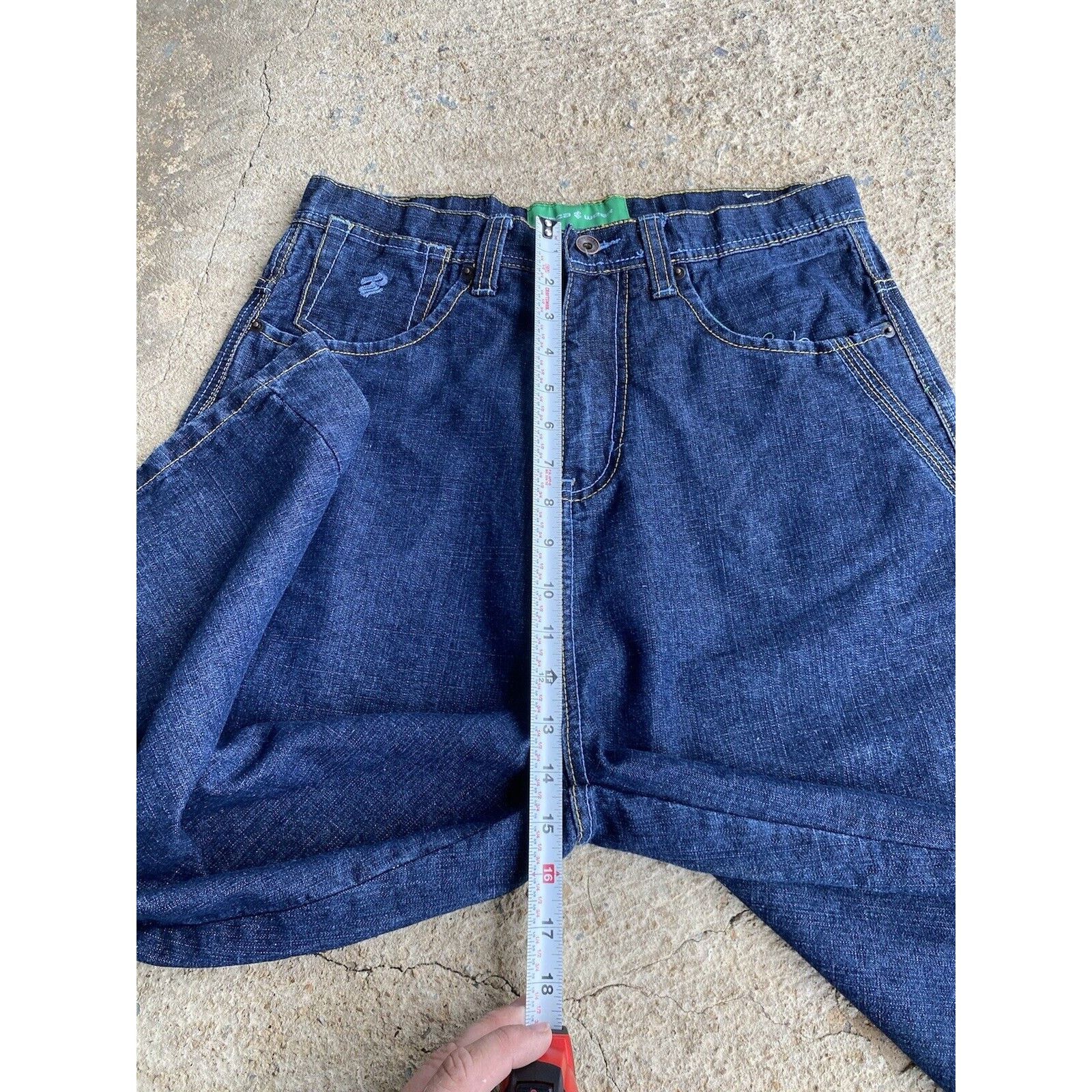 Rocawear Vintage Rocawear Jorts Baggy Shorts Hip Hop Skater Cyber Y2K Size US 30 / EU 46 - 12 Thumbnail