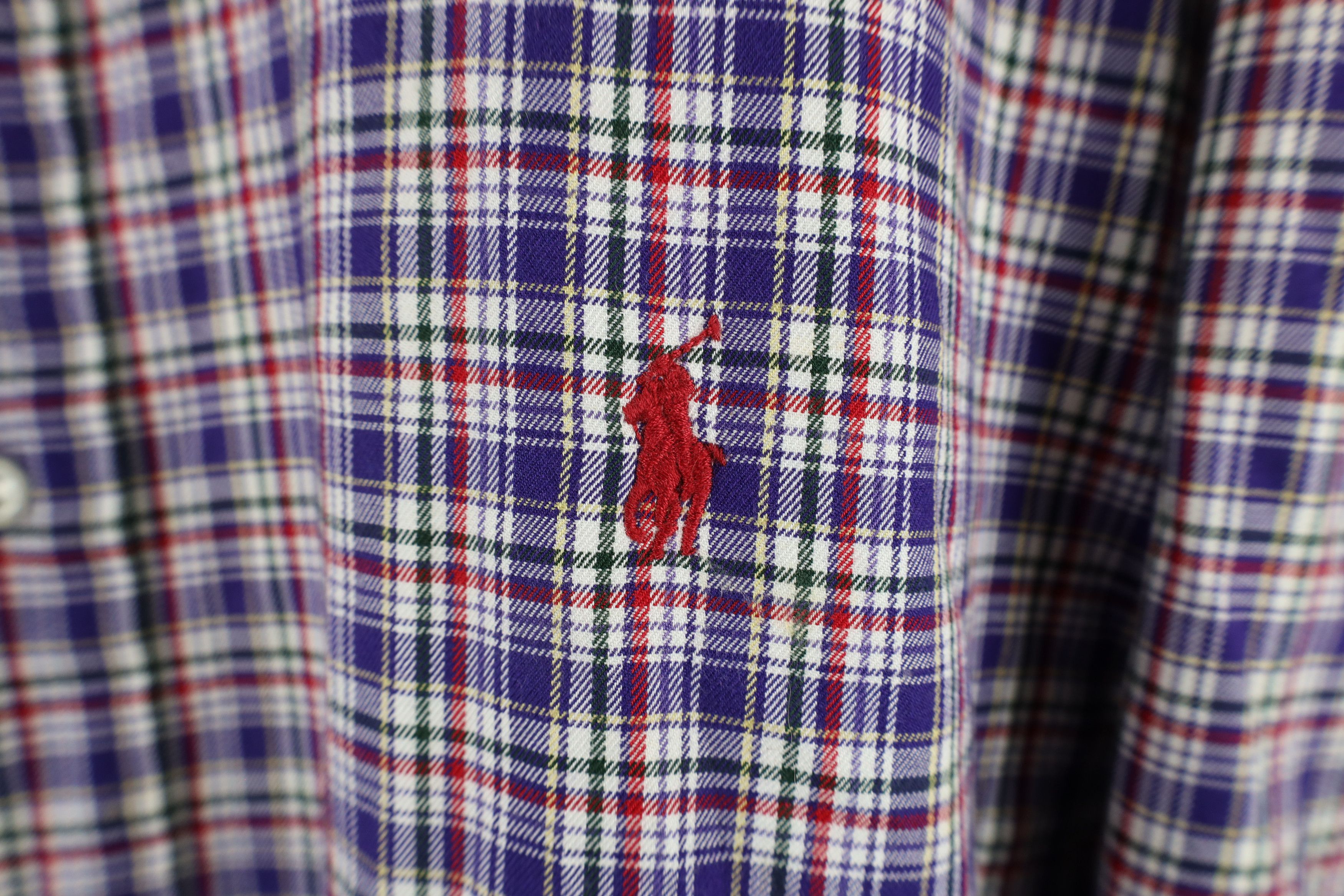 Ralph Lauren × Vintage Vintage 90s Ralph Lauren Blake Collared Button Down Shirt Size US XXL / EU 58 / 5 - 4 Thumbnail