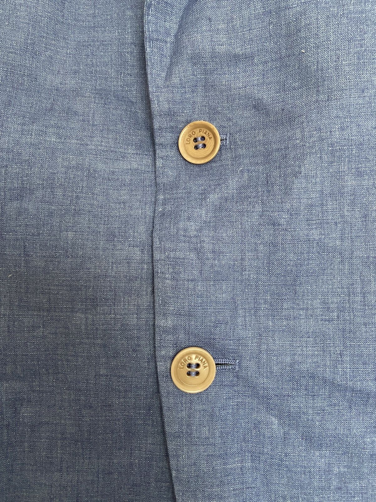Loro Piana Loro Piana Madrid Sartorial Linen Blazer Size 52L - 4 Thumbnail