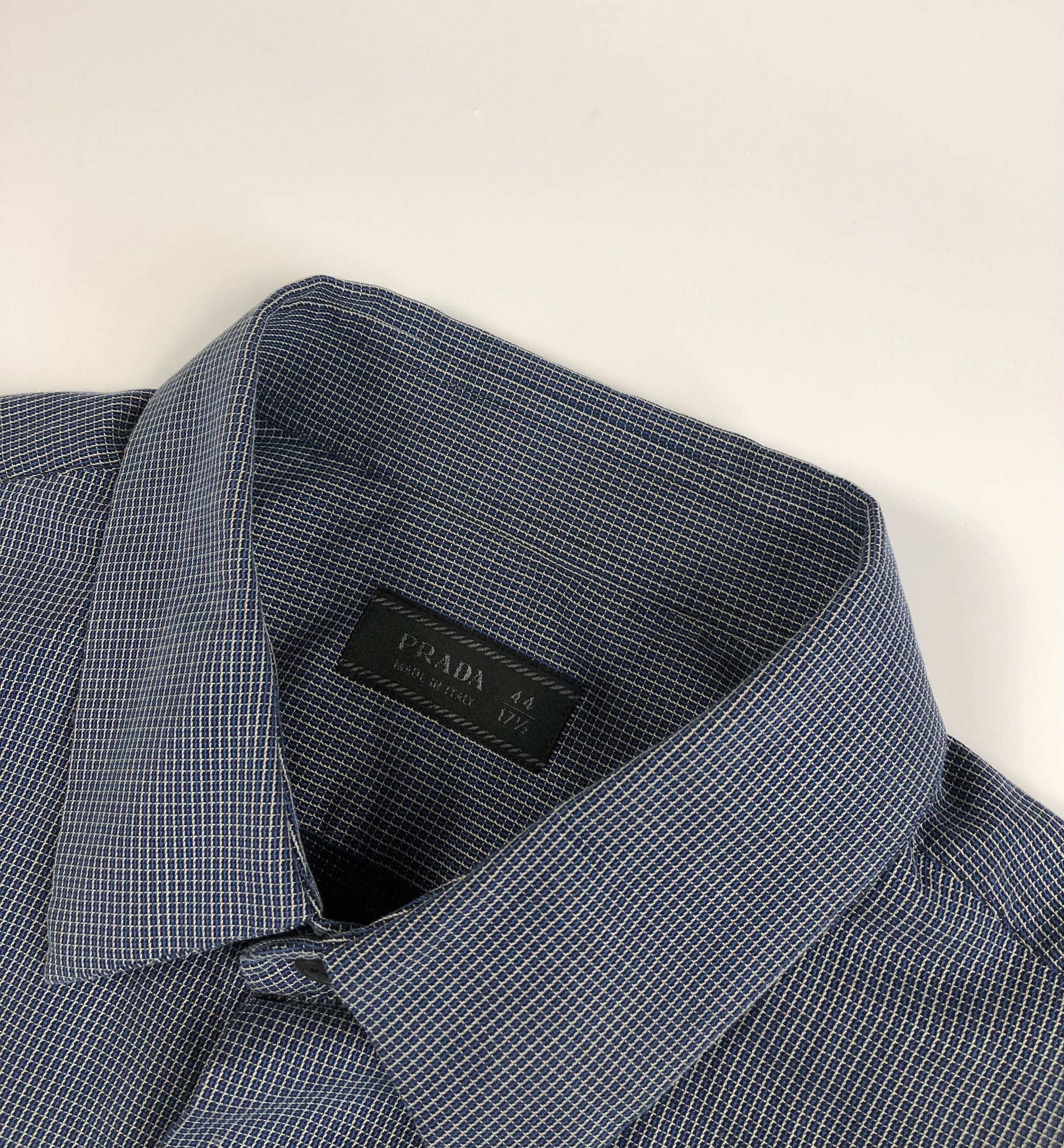 Prada Prada Cotton Button Up Shirt Size US XL / EU 56 / 4 - 1 Thumbnail